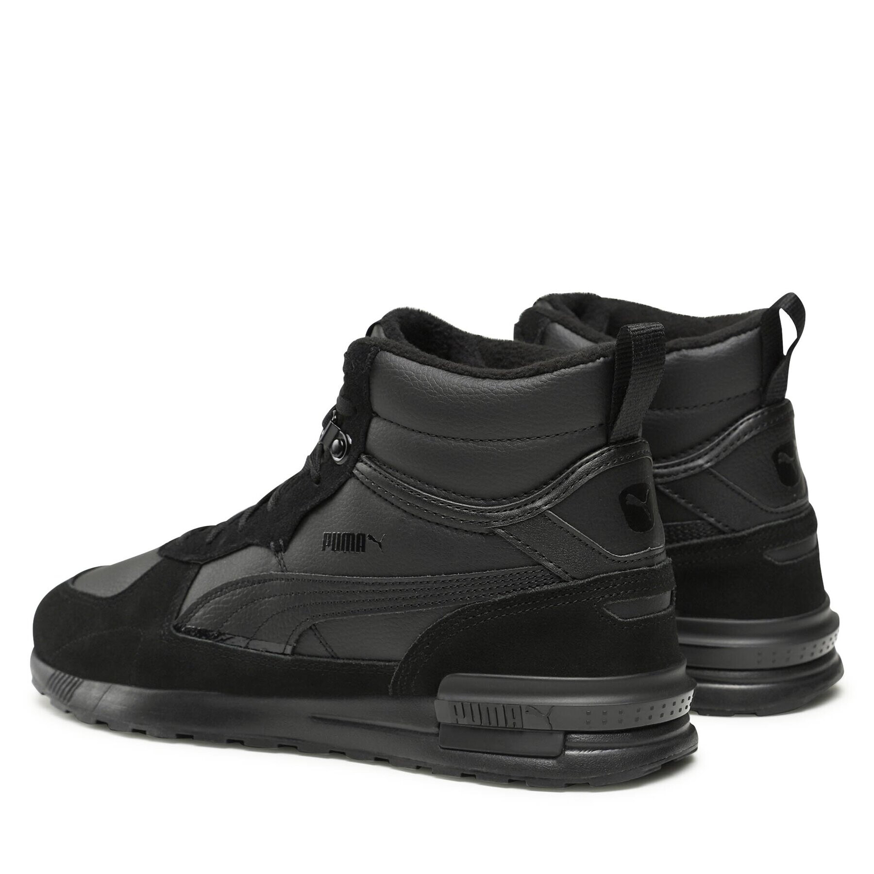 Puma Сникърси Graviton Mid 383204 01 Черен - Pepit.bg