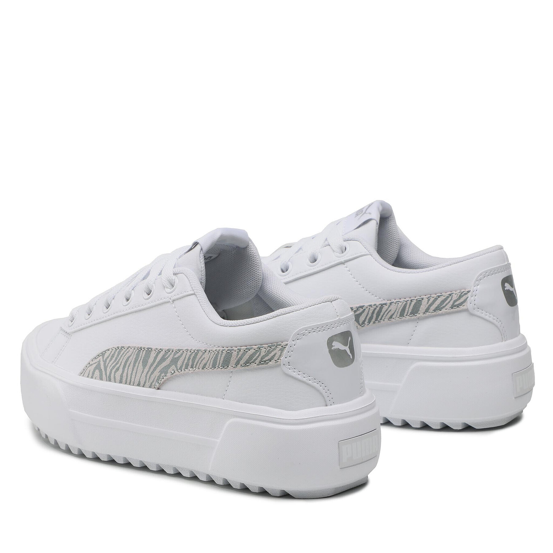 Puma Сникърси Kaia Platform Tiger 383915 02 Бял - Pepit.bg