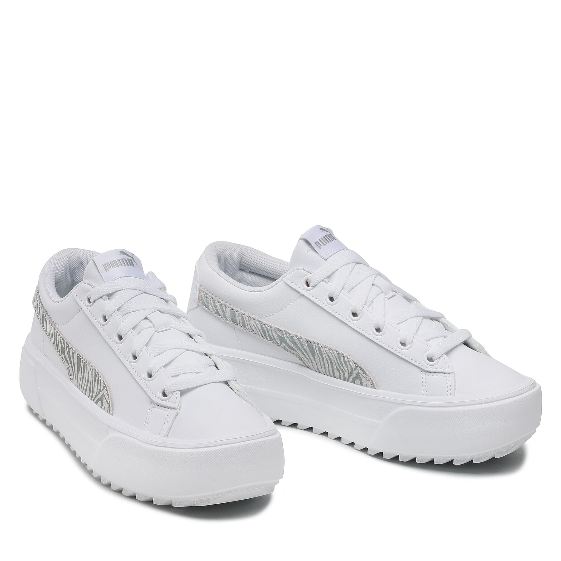 Puma Сникърси Kaia Platform Tiger 383915 02 Бял - Pepit.bg