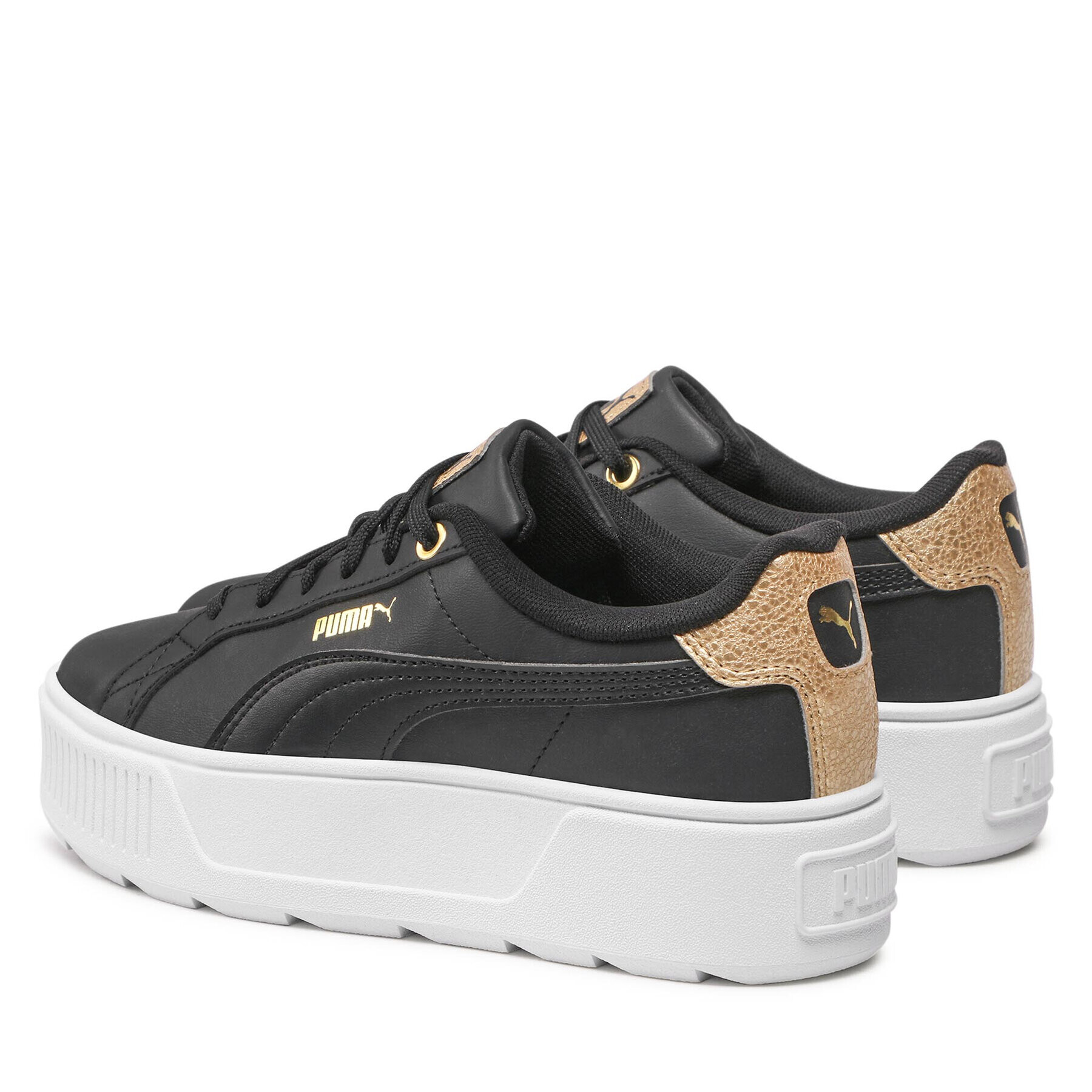Puma Сникърси Karmen Distressed 387636 01 Черен - Pepit.bg