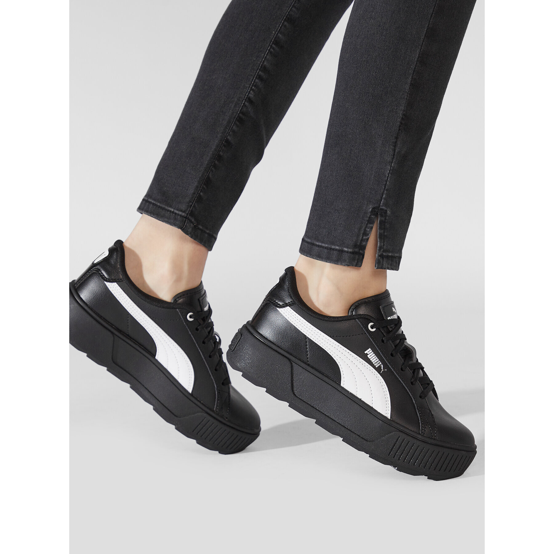 Puma Сникърси Karmen L 384615 06 Черен - Pepit.bg
