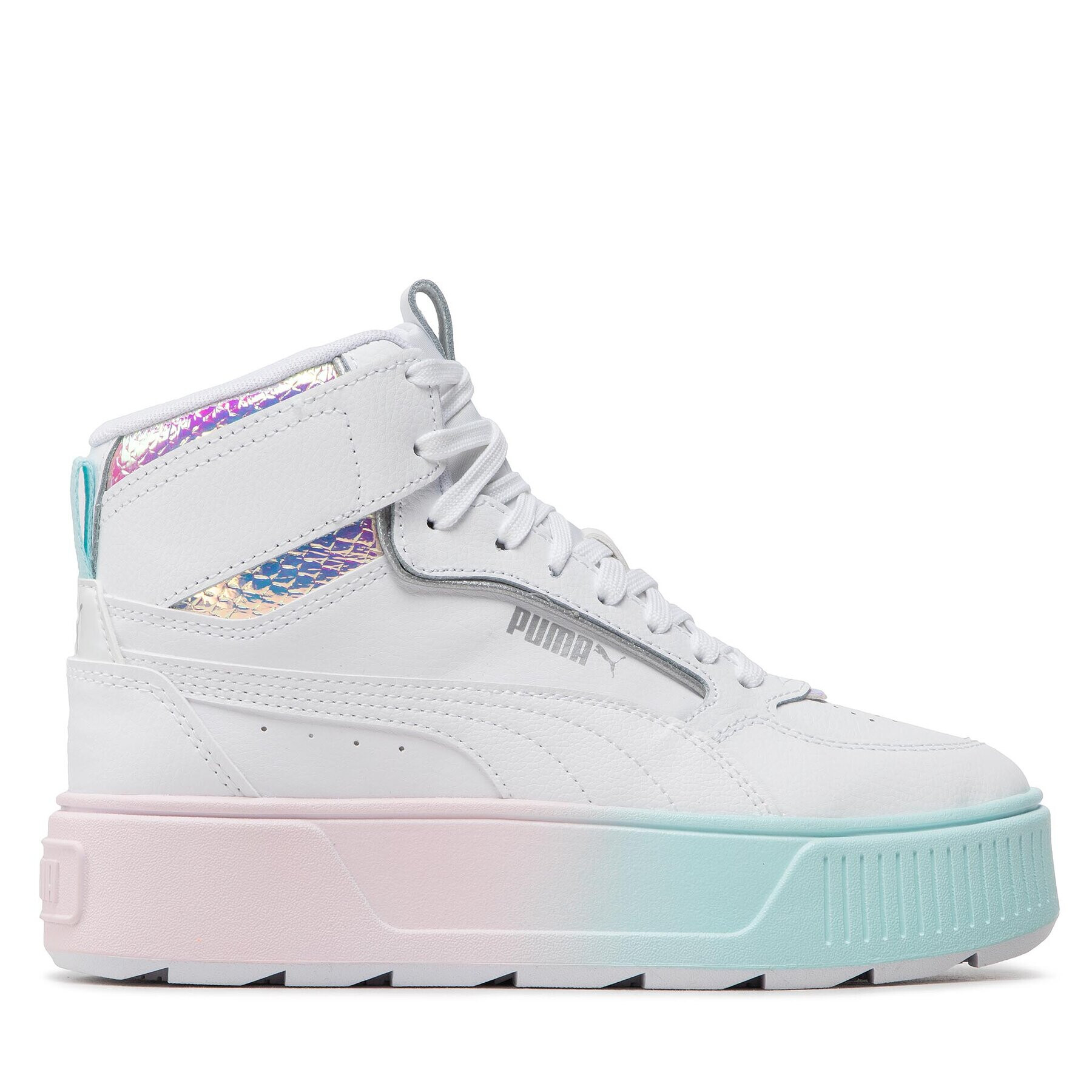 Puma Сникърси Karmen Rebelle Mid Exotics 387623 02 Бял - Pepit.bg