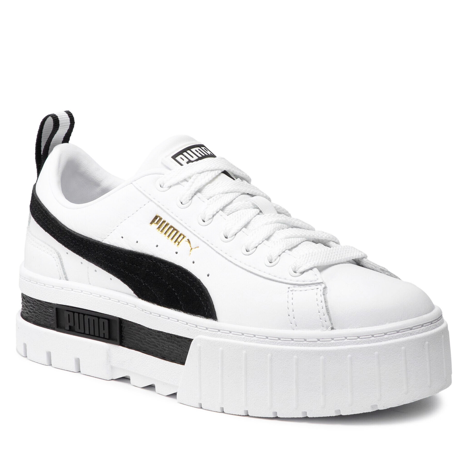 Puma Сникърси Mayze Lth Wn's 381983 01 Бял - Pepit.bg