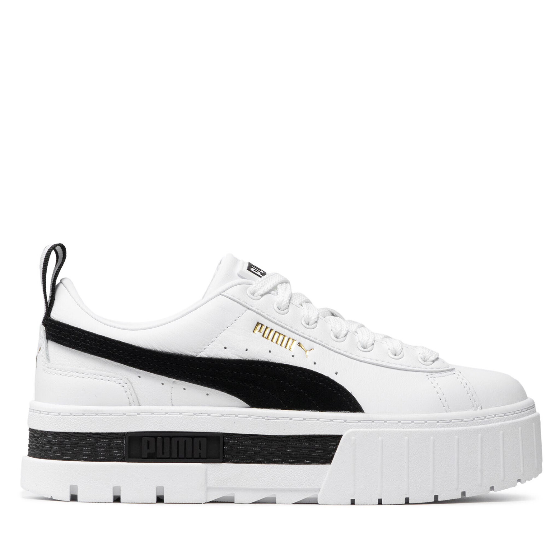 Puma Сникърси Mayze Lth Wn's 381983 01 Бял - Pepit.bg