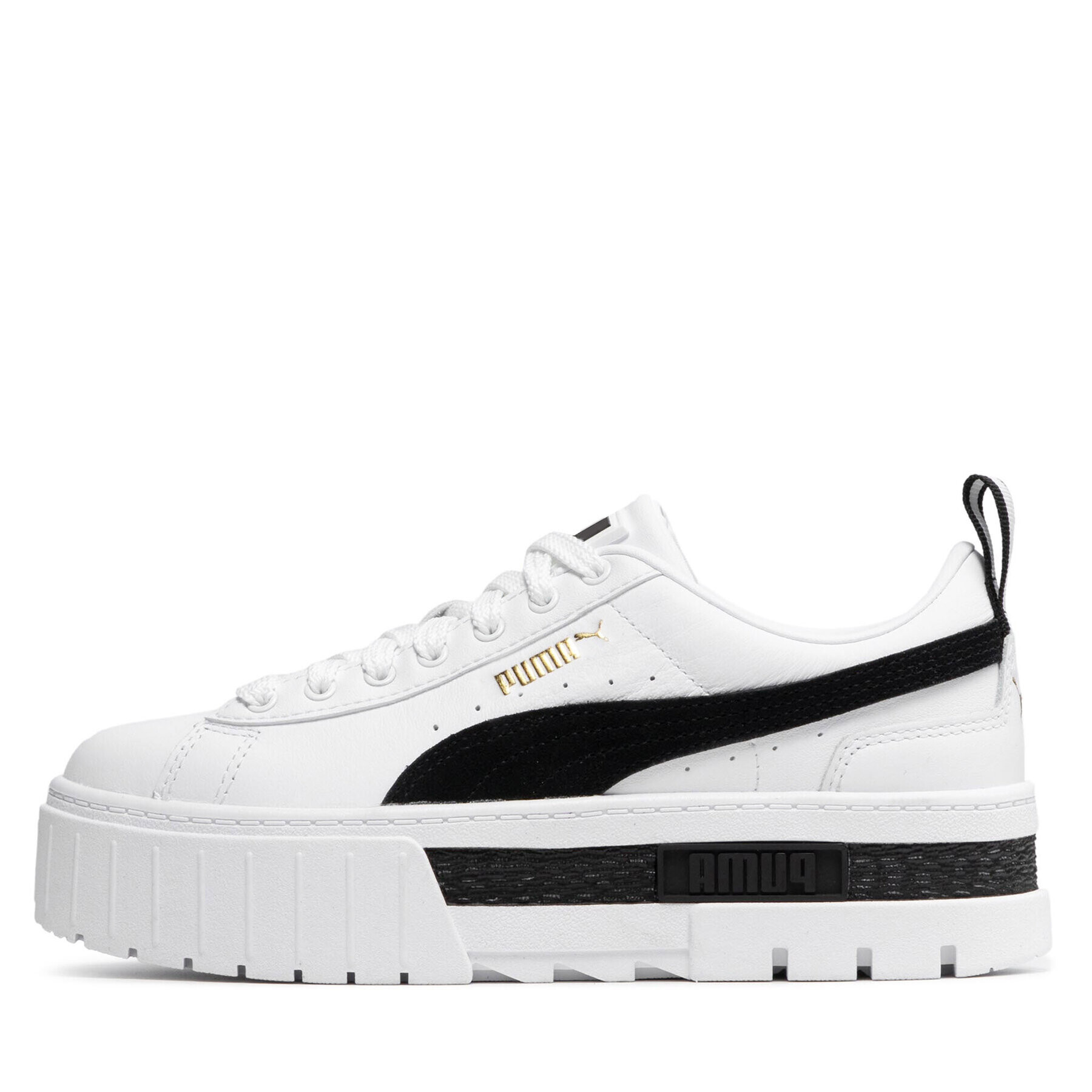 Puma Сникърси Mayze Lth Wn's 381983 01 Бял - Pepit.bg