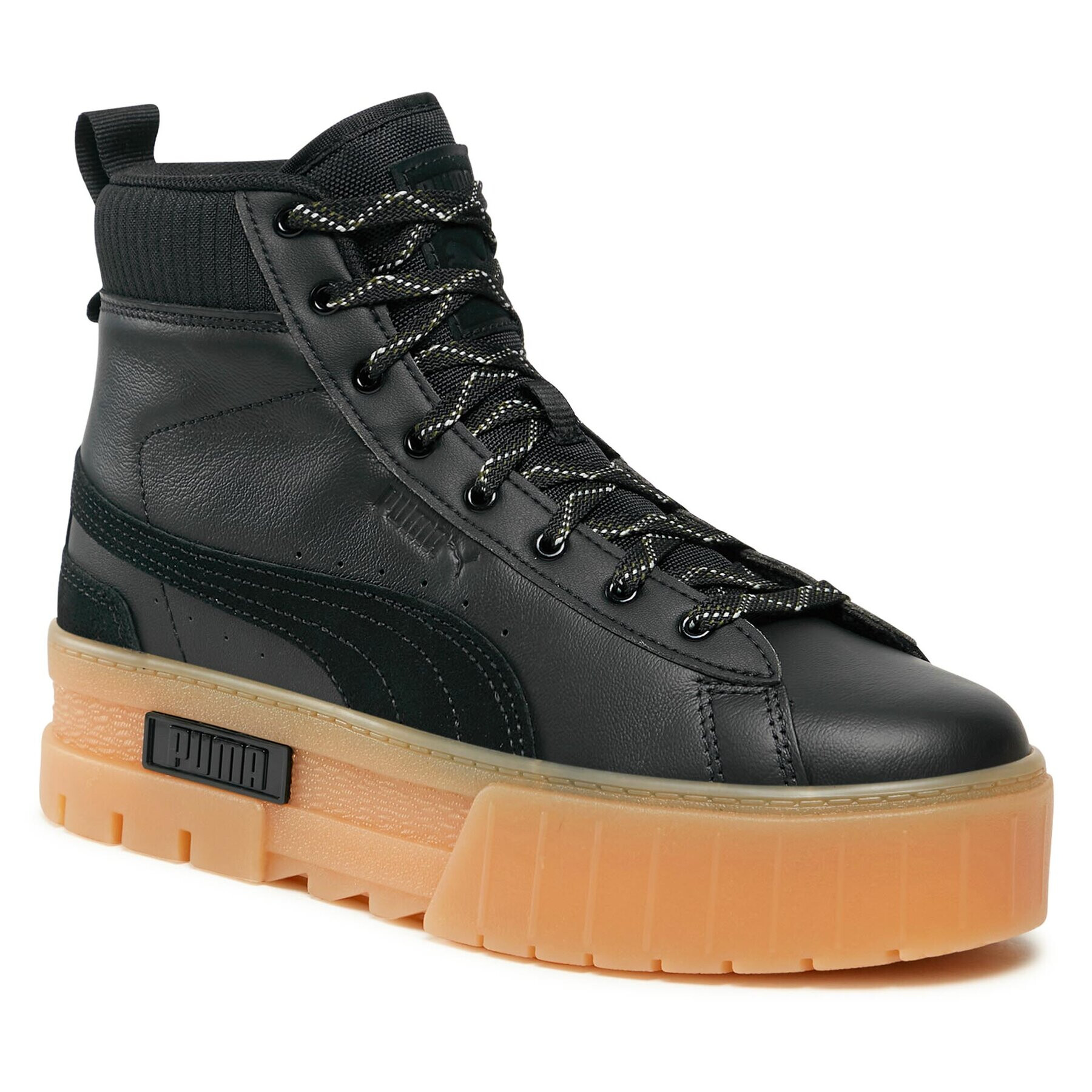 Puma Сникърси Mayze Mid Gentle Wns 393085 01 Черен - Pepit.bg