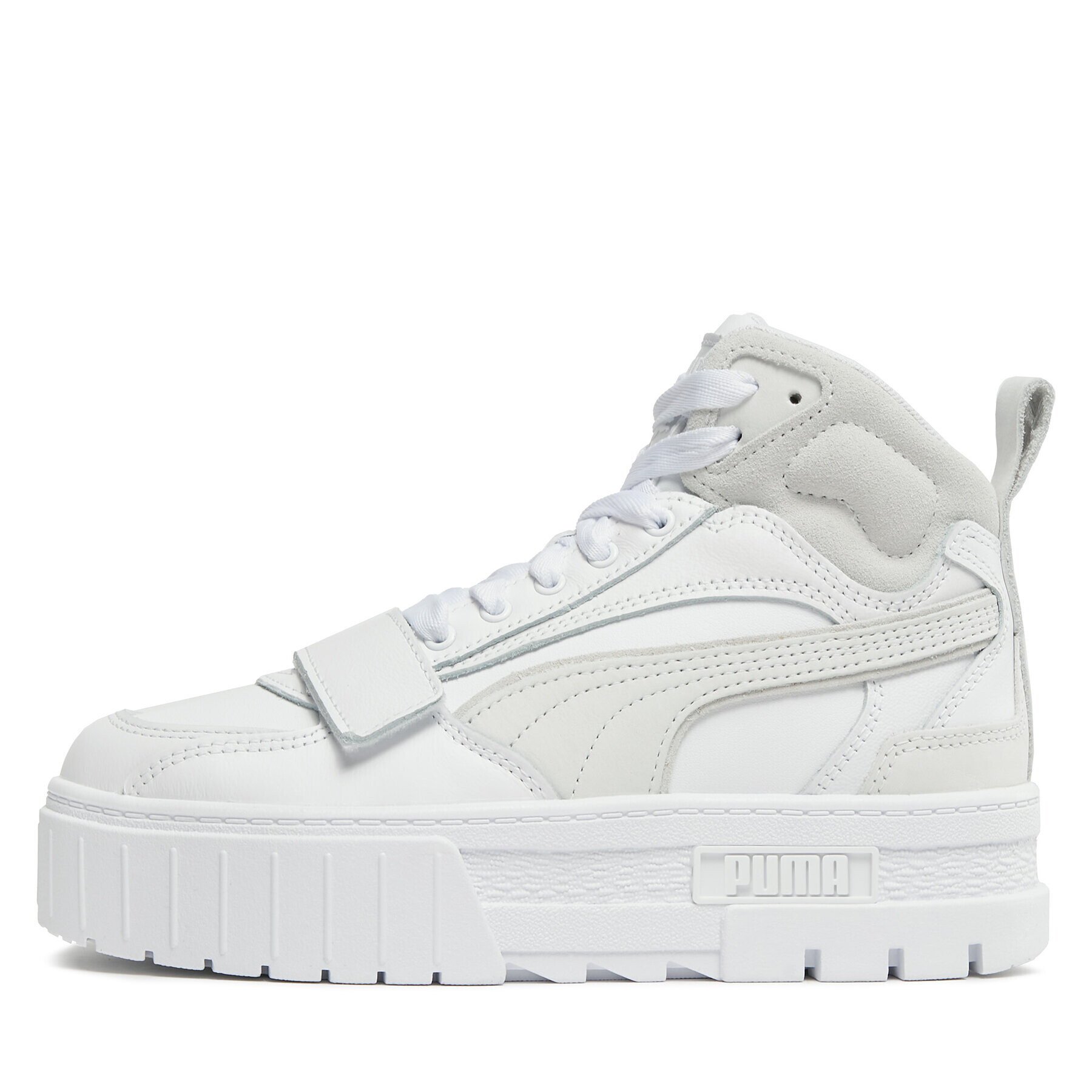 Puma Сникърси Mayze Mid PRM Wns 393083 02 Бял - Pepit.bg