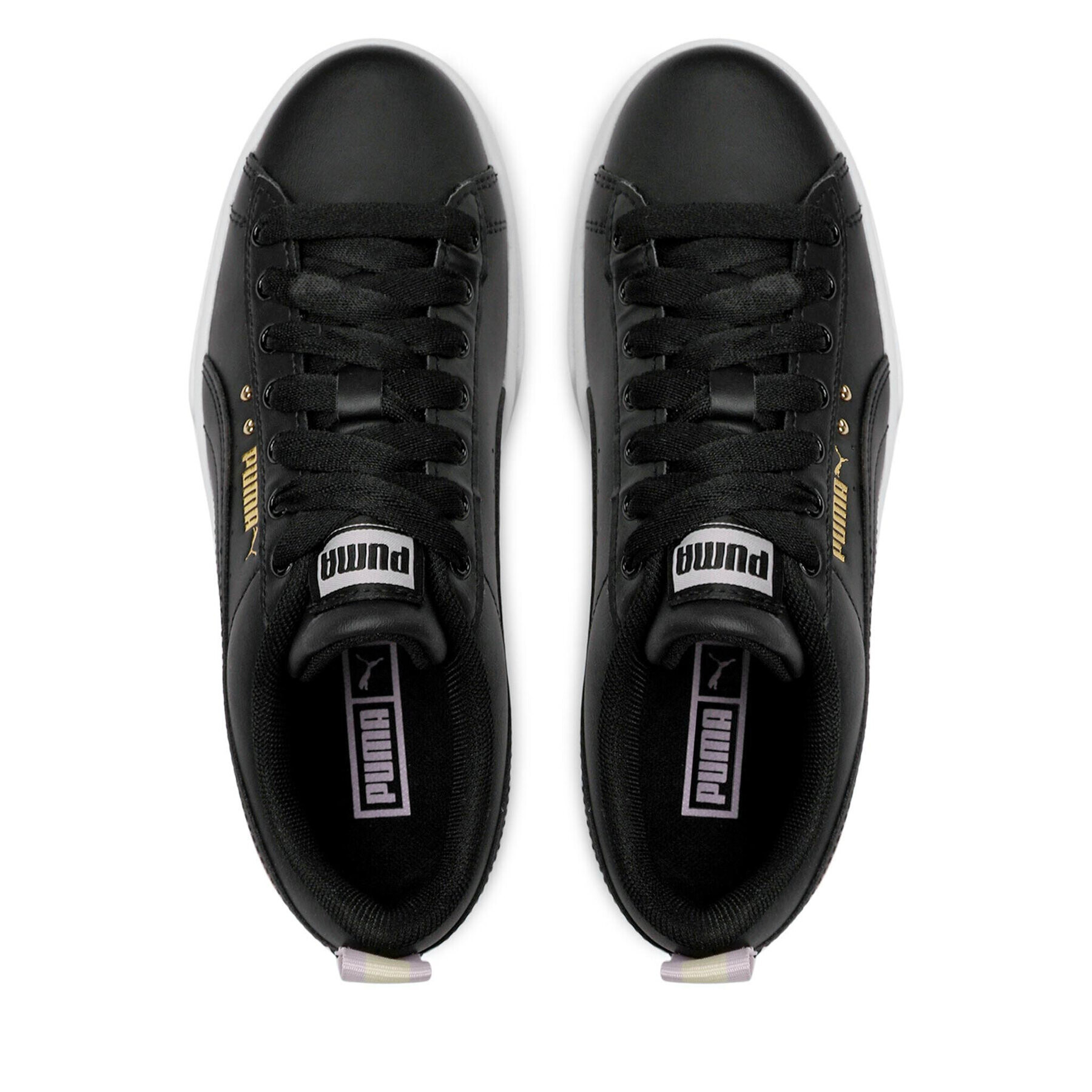 Puma Сникърси Mayze Shiny Jr 384794 02 Черен - Pepit.bg
