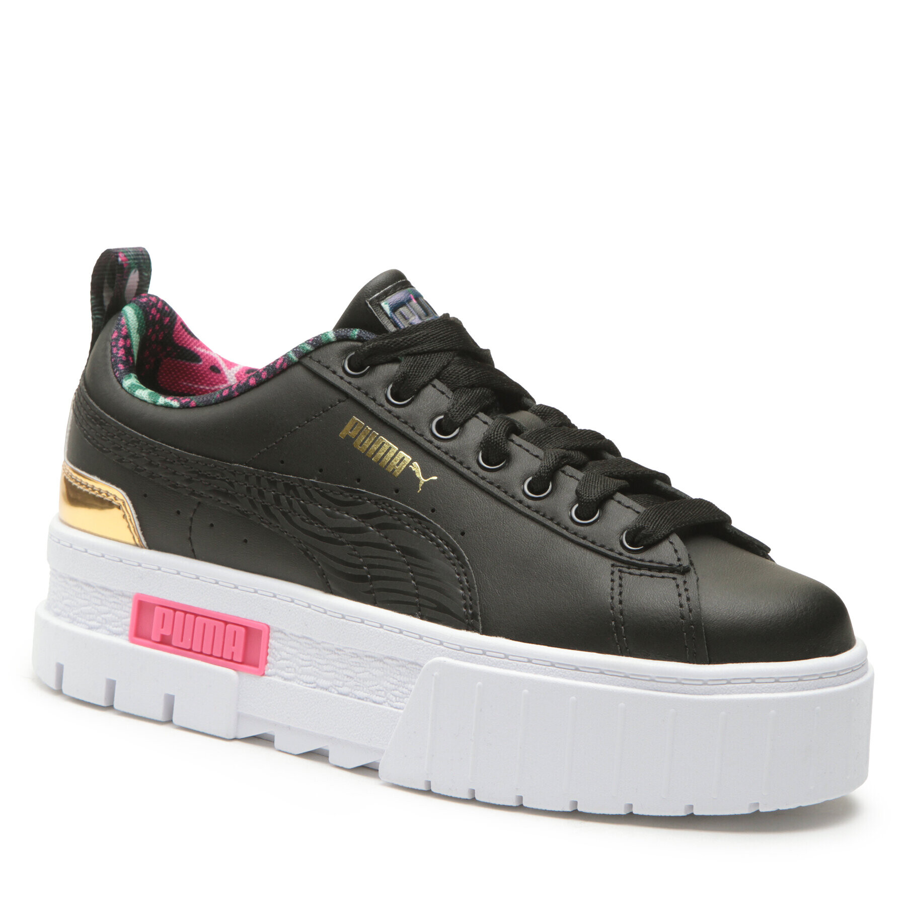 Puma Сникърси Mayze Vacay Queen Jr 389666 01 Черен - Pepit.bg