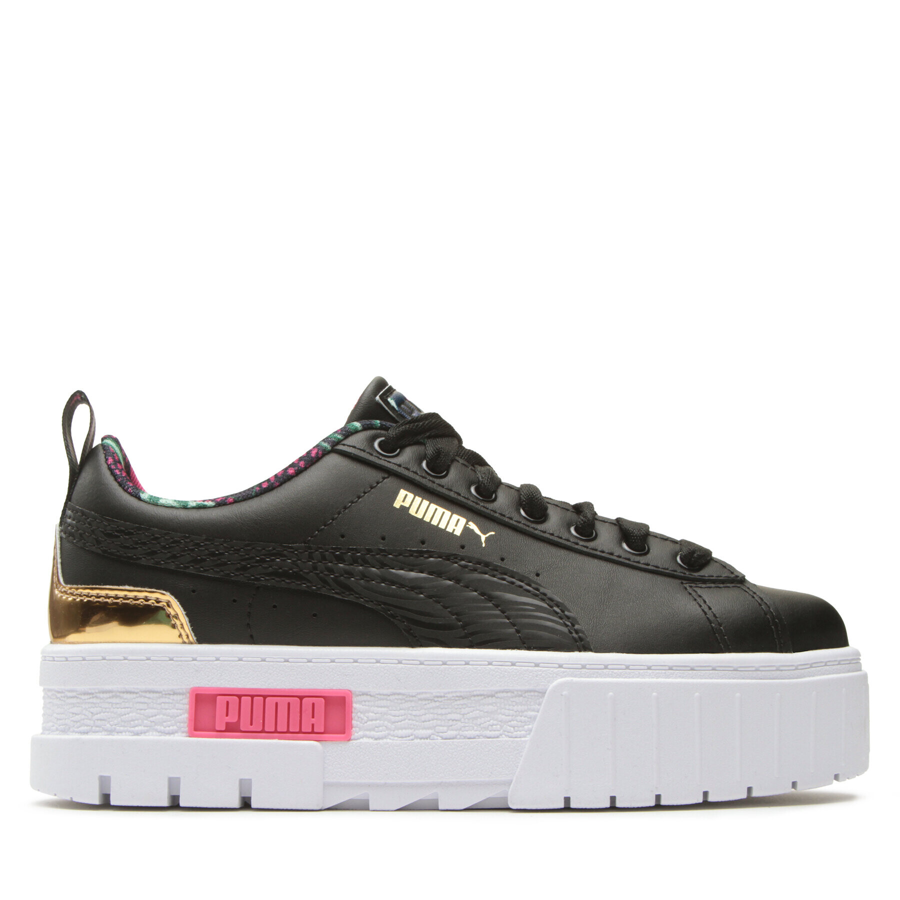 Puma Сникърси Mayze Vacay Queen Jr 389666 01 Черен - Pepit.bg