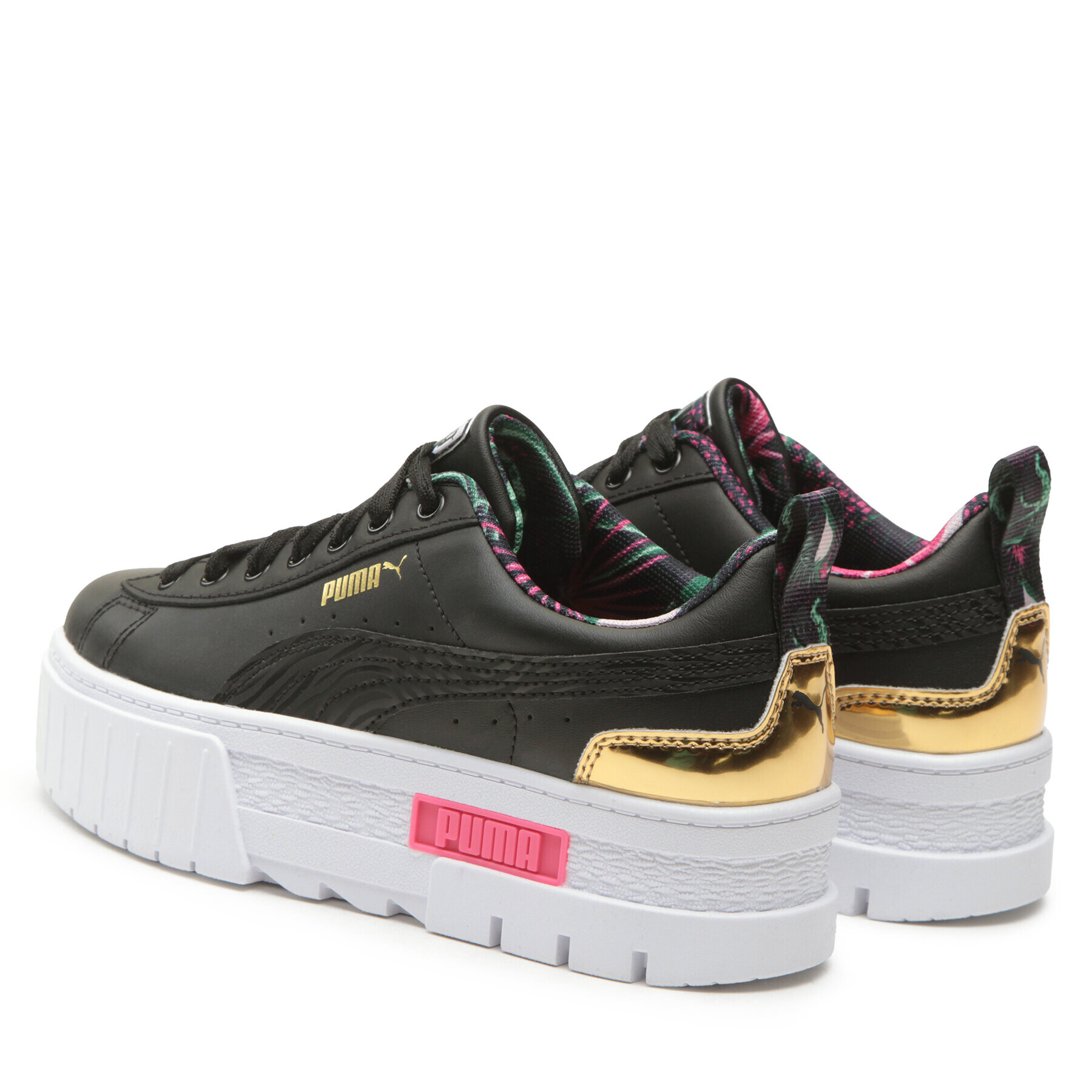 Puma Сникърси Mayze Vacay Queen Jr 389666 01 Черен - Pepit.bg