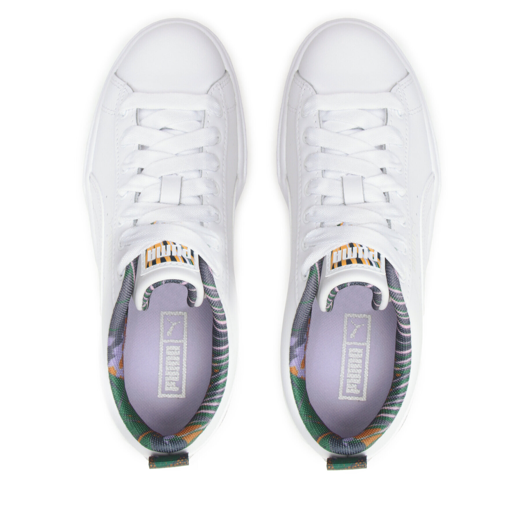 Puma Сникърси Mayze Vacay Queen Jr 389666 02 Бял - Pepit.bg
