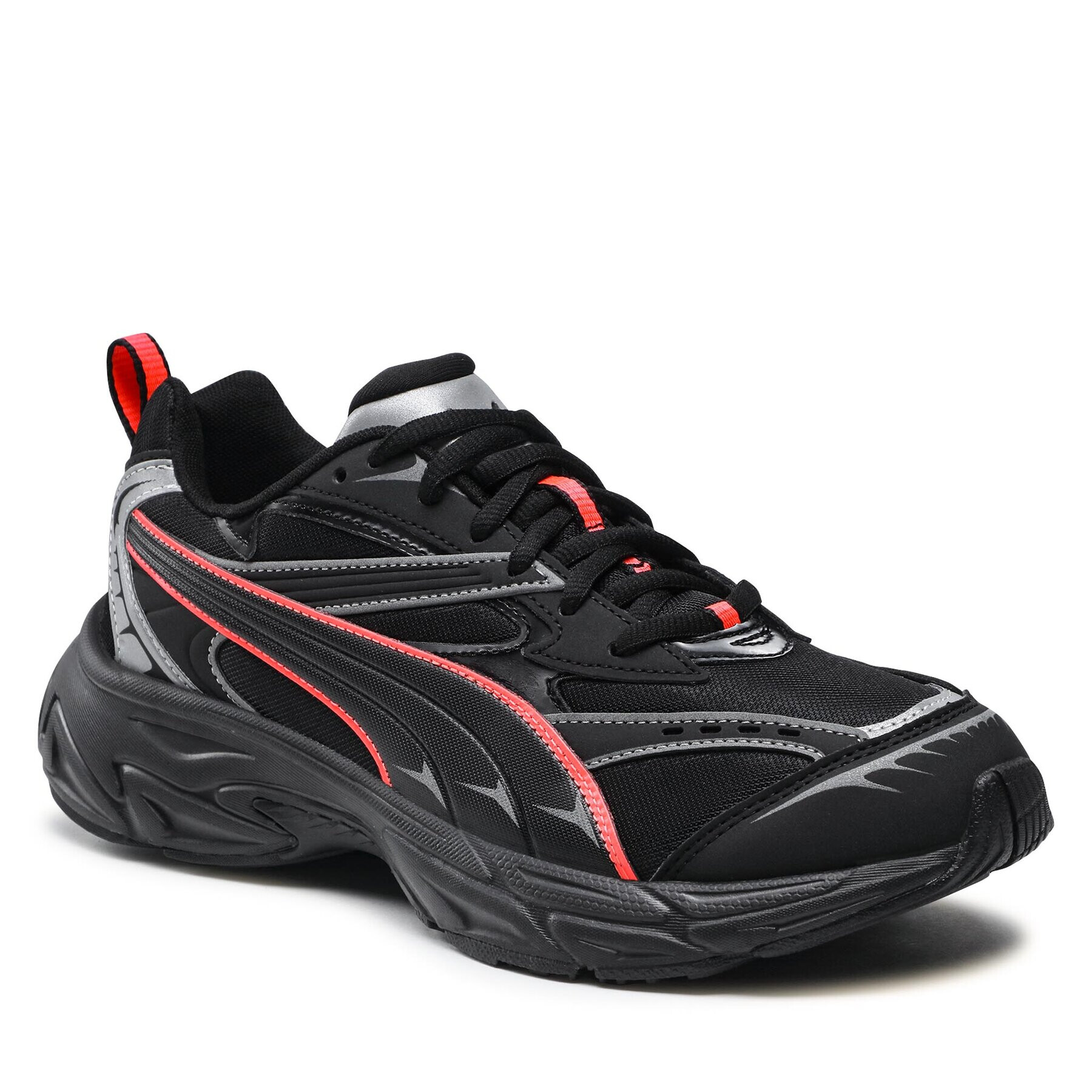 Puma Сникърси Morphic Reflective 393646 01 Черен - Pepit.bg