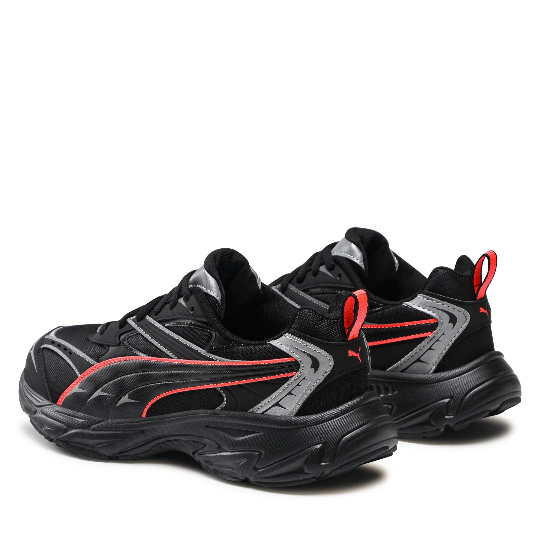 Puma Сникърси Morphic Reflective 393646 01 Черен - Pepit.bg