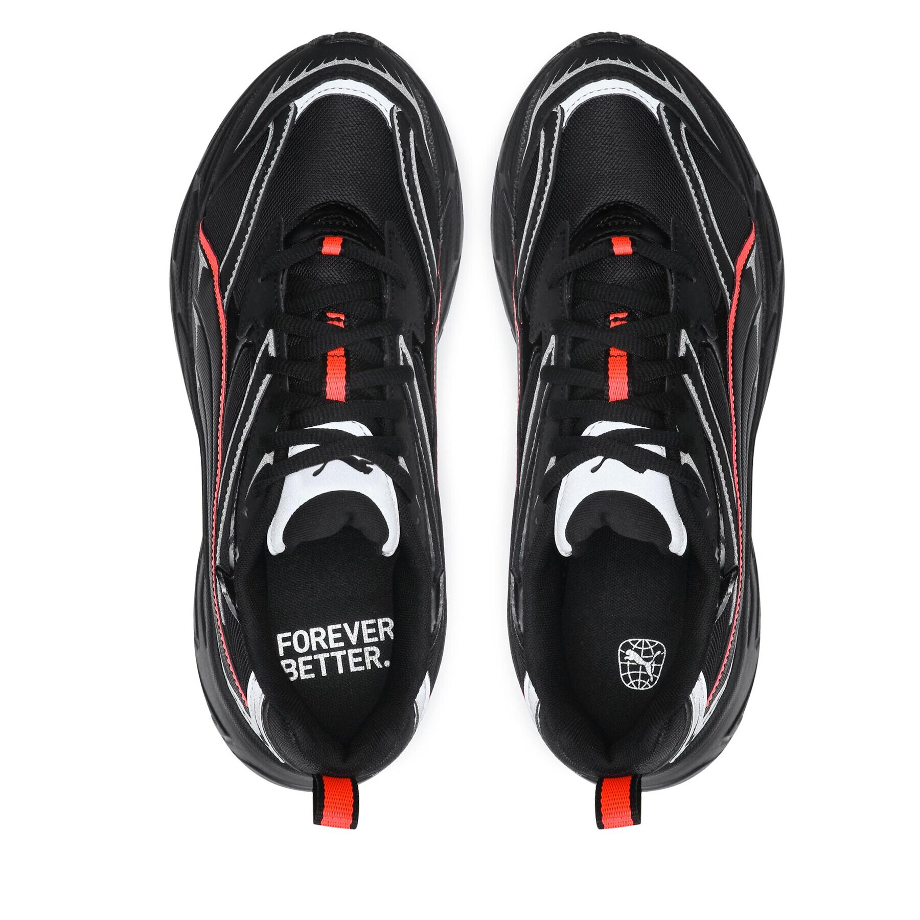 Puma Сникърси Morphic Reflective 393646 01 Черен - Pepit.bg