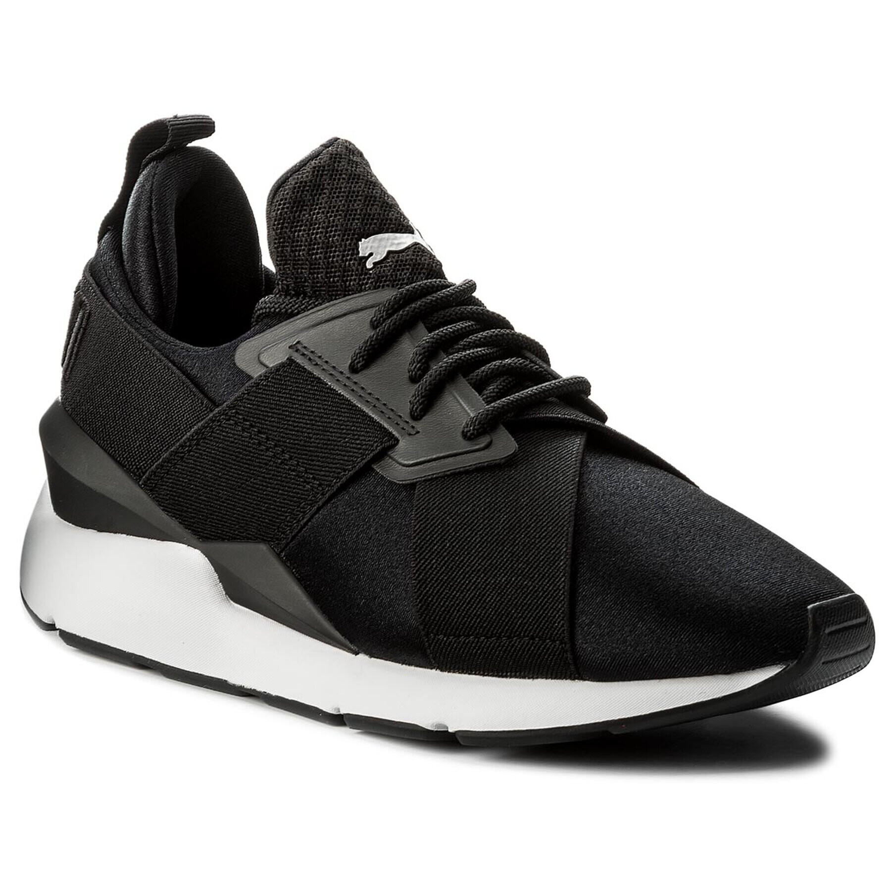 Puma Сникърси Muse Satin EP 365534 03 Черен - Pepit.bg