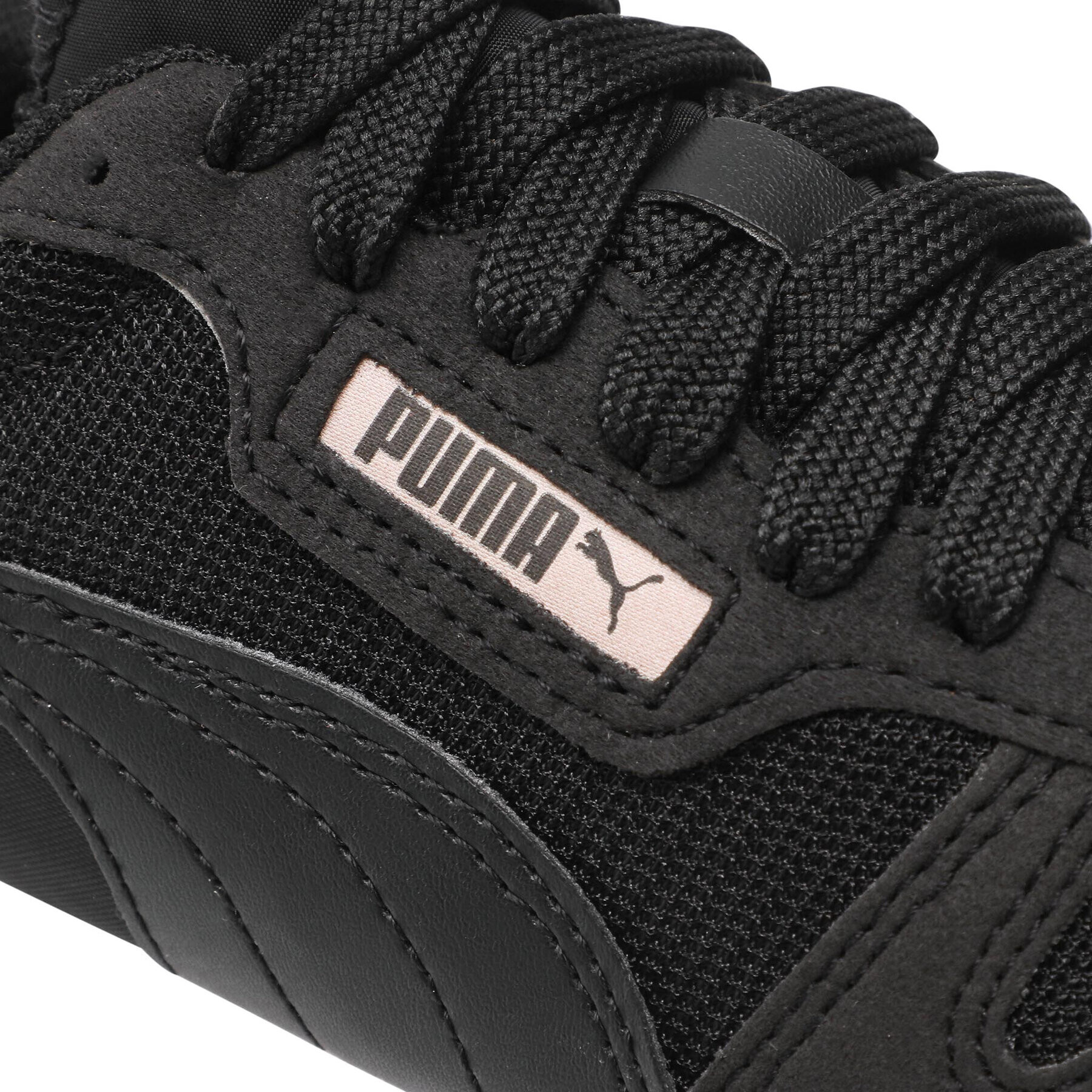 Puma Сникърси R78 Metallic Jr 383931 01 Черен - Pepit.bg