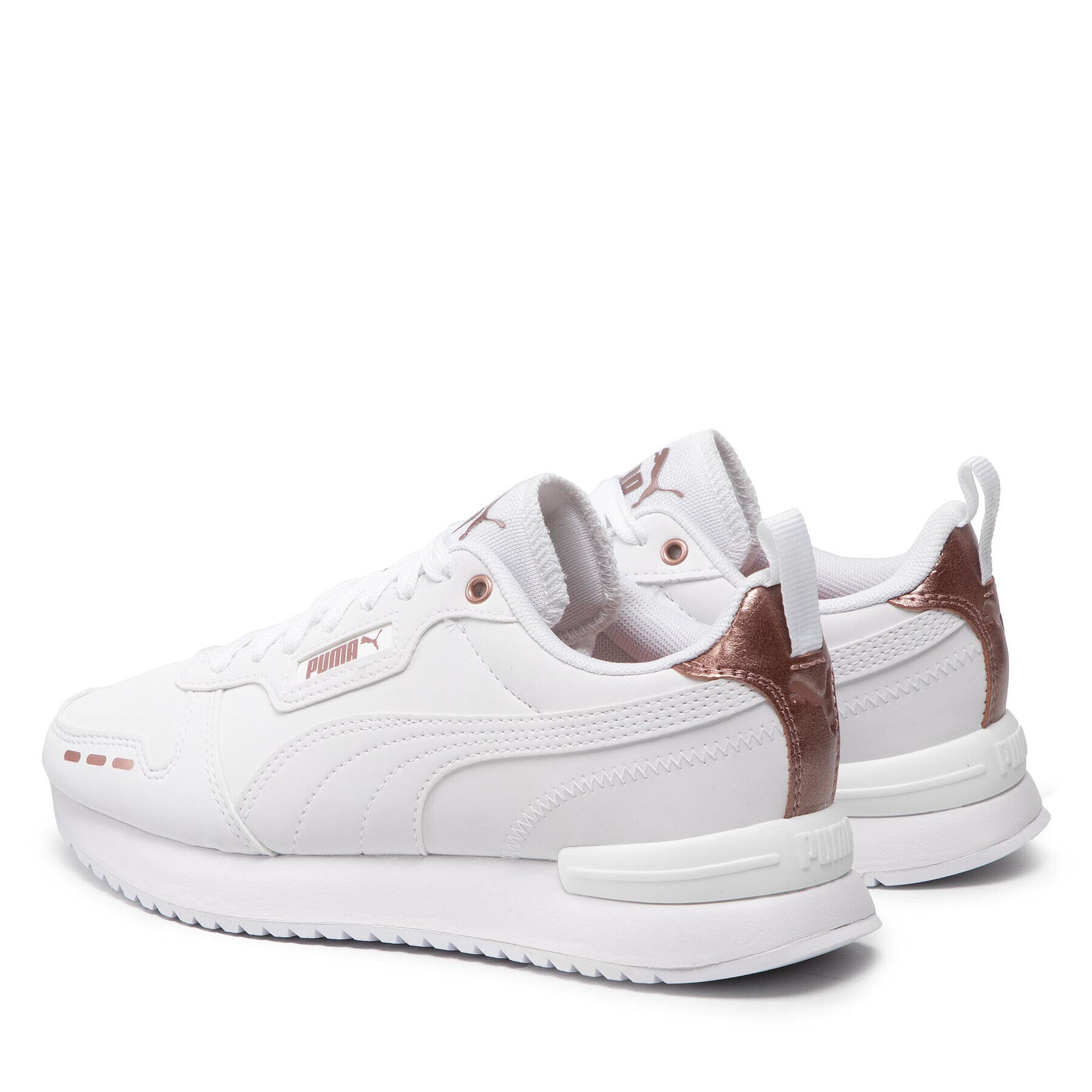 Puma Сникърси R78 Wns Metallics 383833 03 Бял - Pepit.bg