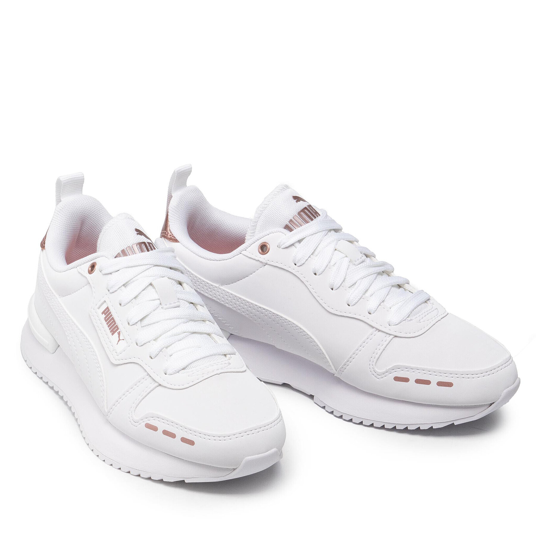Puma Сникърси R78 Wns Metallics 383833 03 Бял - Pepit.bg