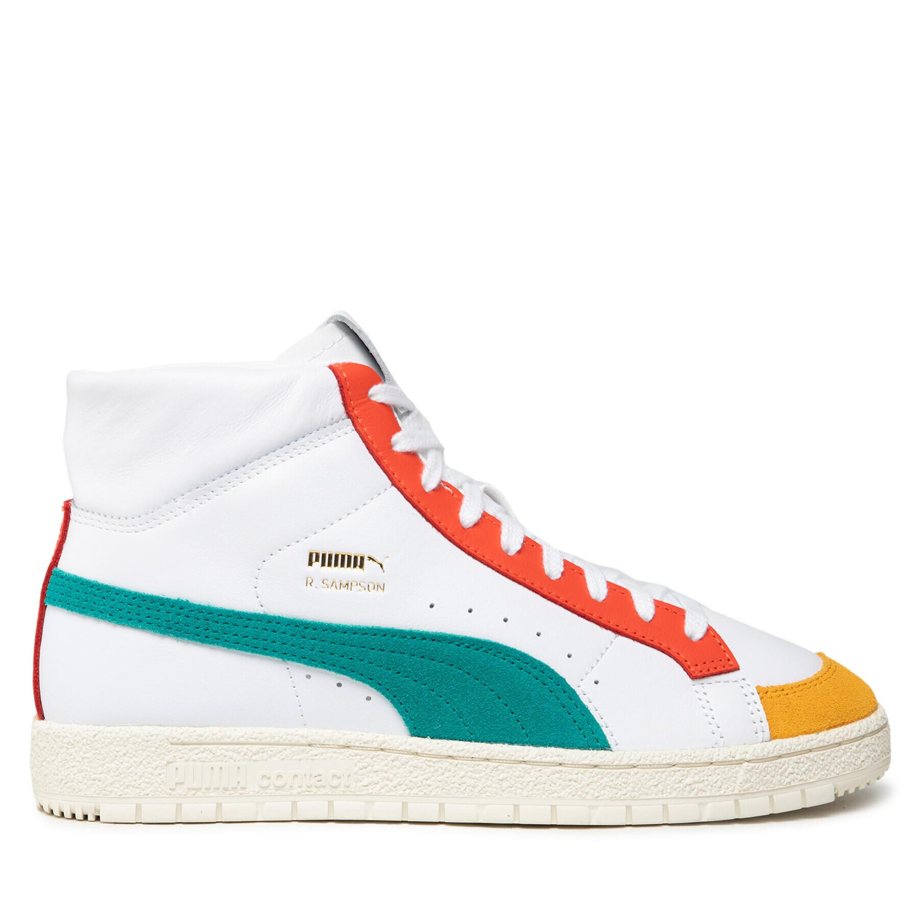 Puma Сникърси Ralph Sampson 70 Mid Archive 374961 06 Бял - Pepit.bg