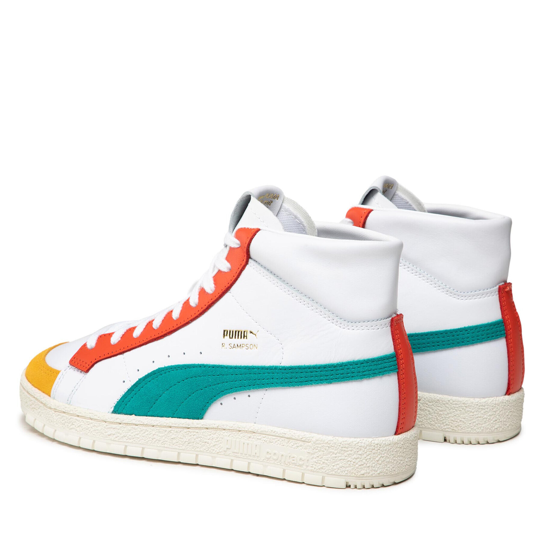 Puma Сникърси Ralph Sampson 70 Mid Archive 374961 06 Бял - Pepit.bg