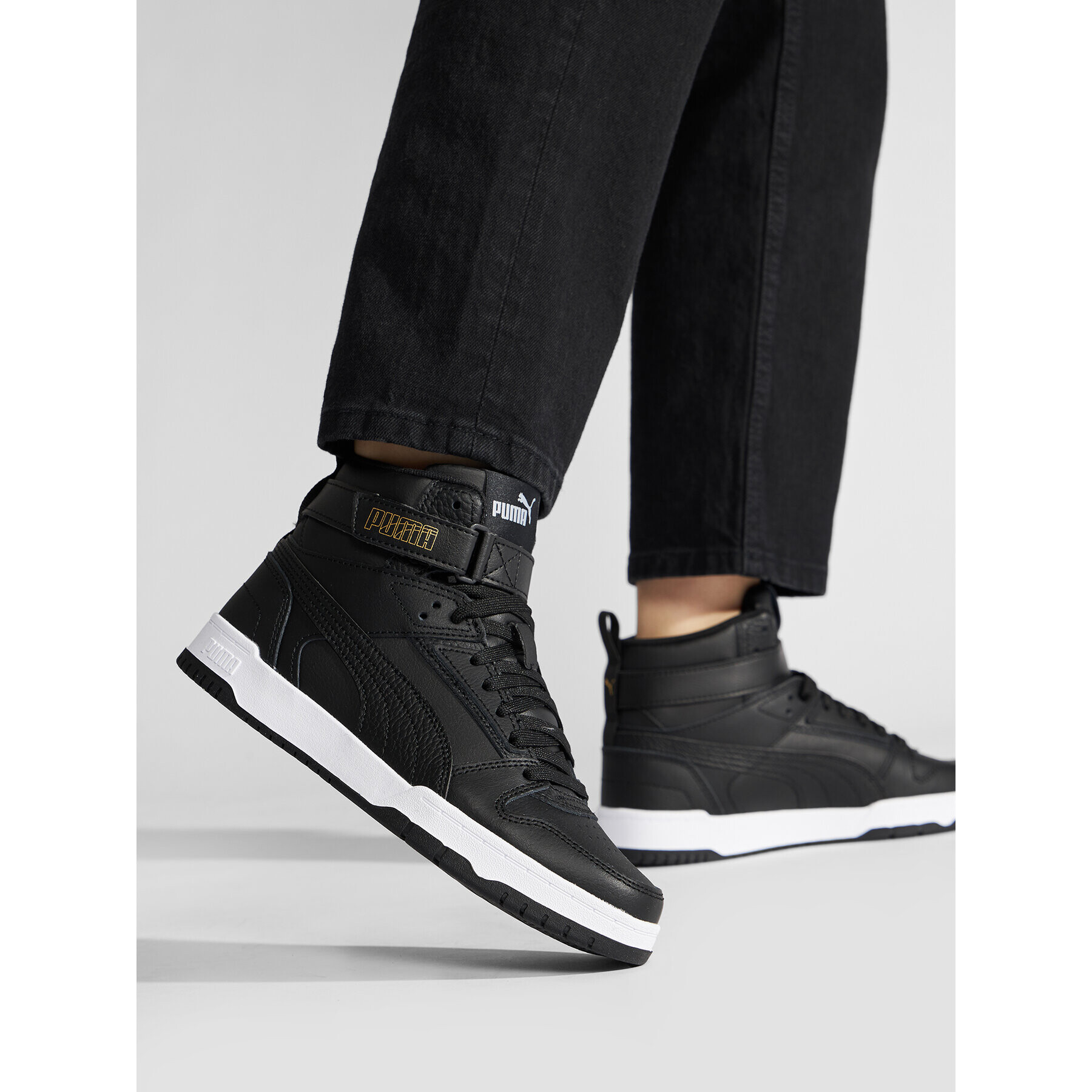 Puma Сникърси Rbd Game Jr 386172 03 Черен - Pepit.bg