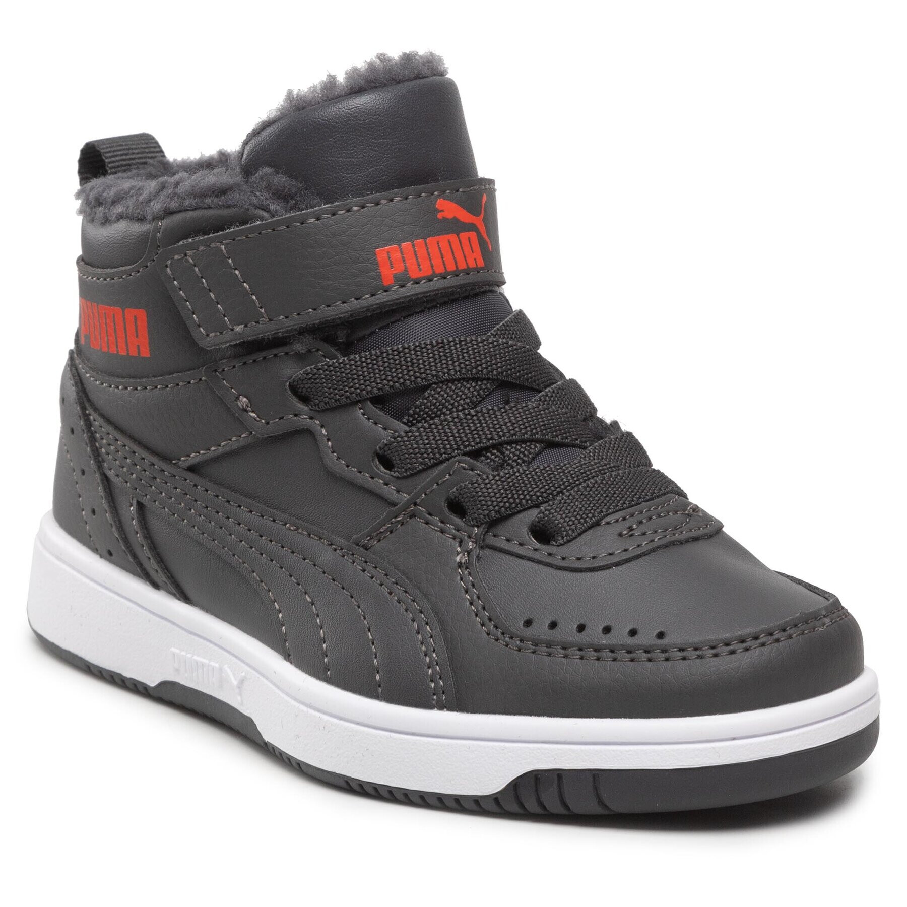 Puma Сникърси Rebound Joy Fur Ps 375479 06 Сив - Pepit.bg