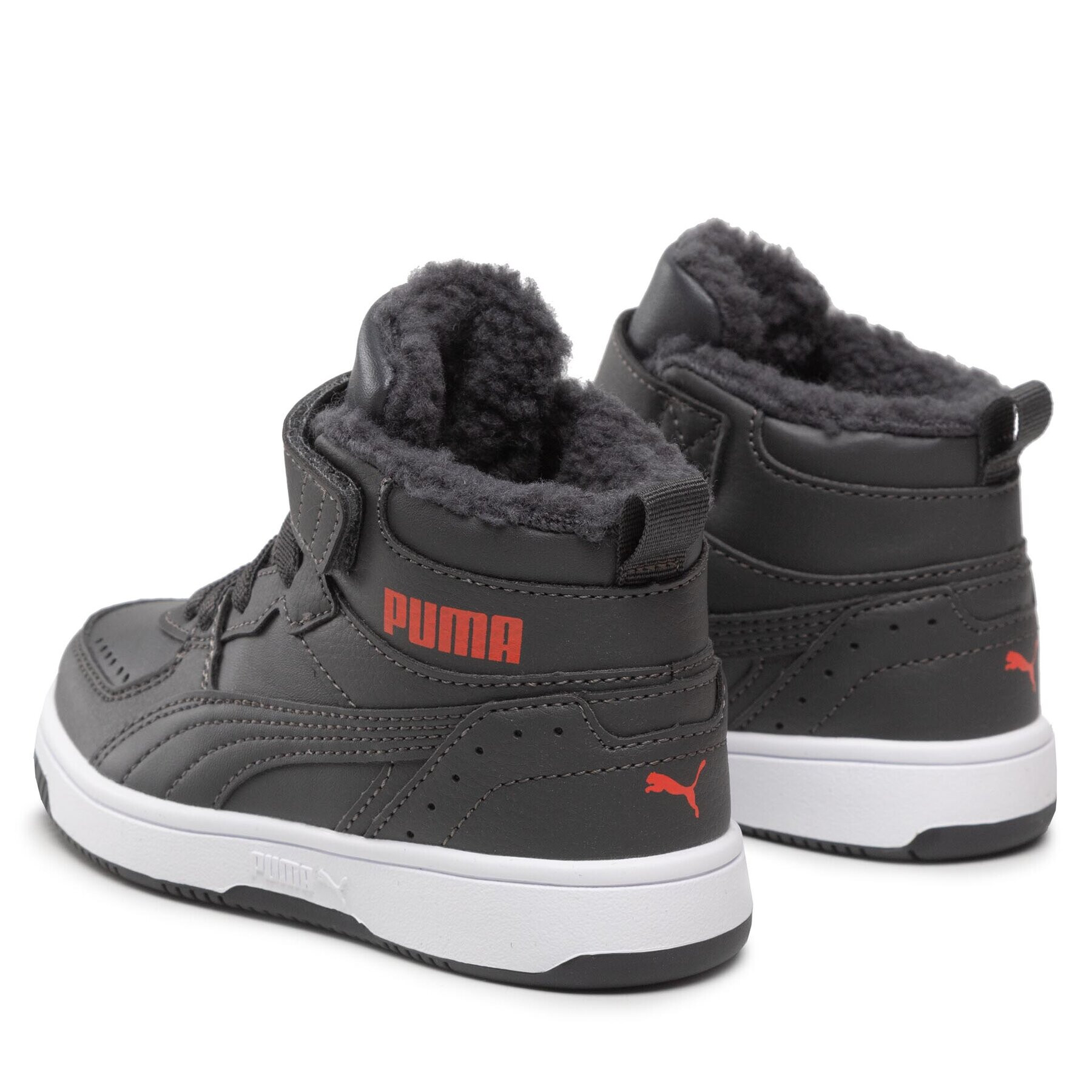 Puma Сникърси Rebound Joy Fur Ps 375479 06 Сив - Pepit.bg