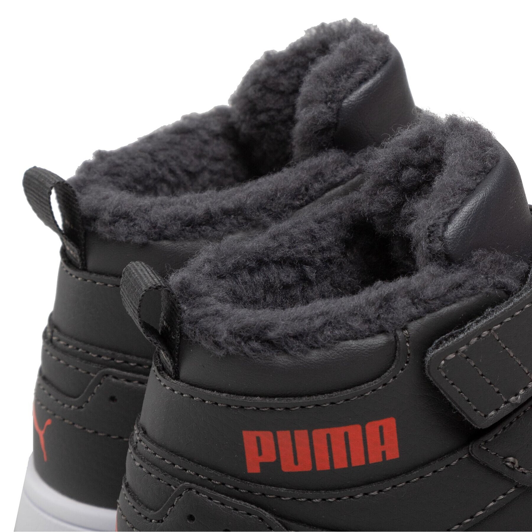 Puma Сникърси Rebound Joy Fur Ps 375479 06 Сив - Pepit.bg