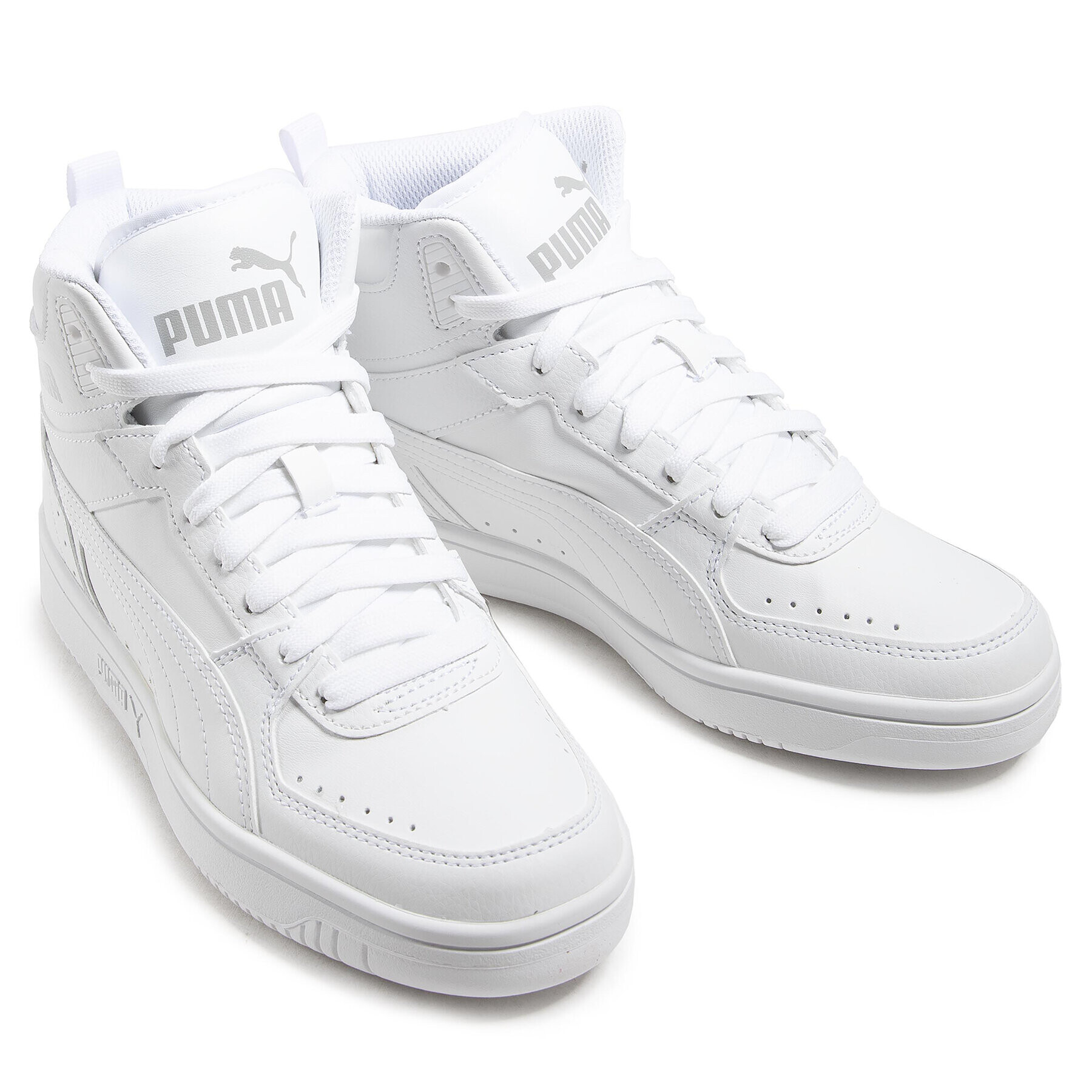 Puma Сникърси Rebound Joy Jr 374687 07 Бял - Pepit.bg