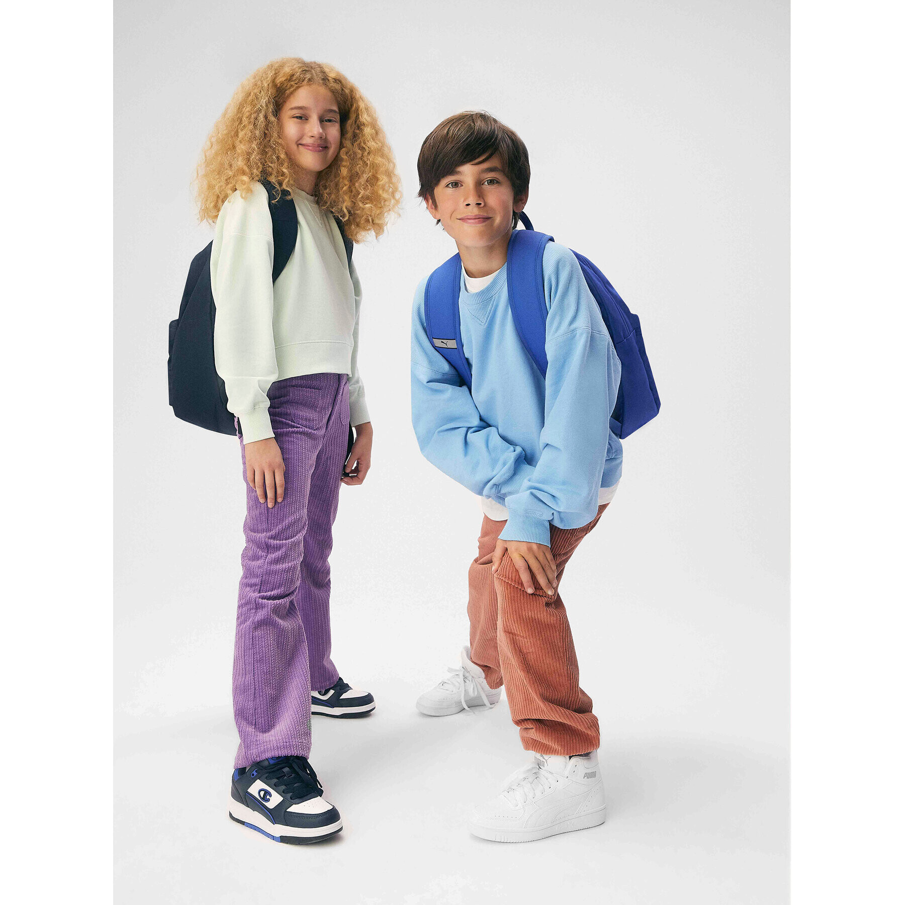 Puma Сникърси Rebound Joy Jr 374687 07 Бял - Pepit.bg