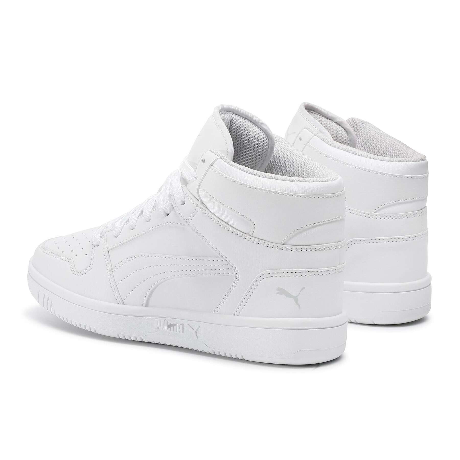 Puma Сникърси Rebound Layup Sl Jr 370486 02 Бял - Pepit.bg