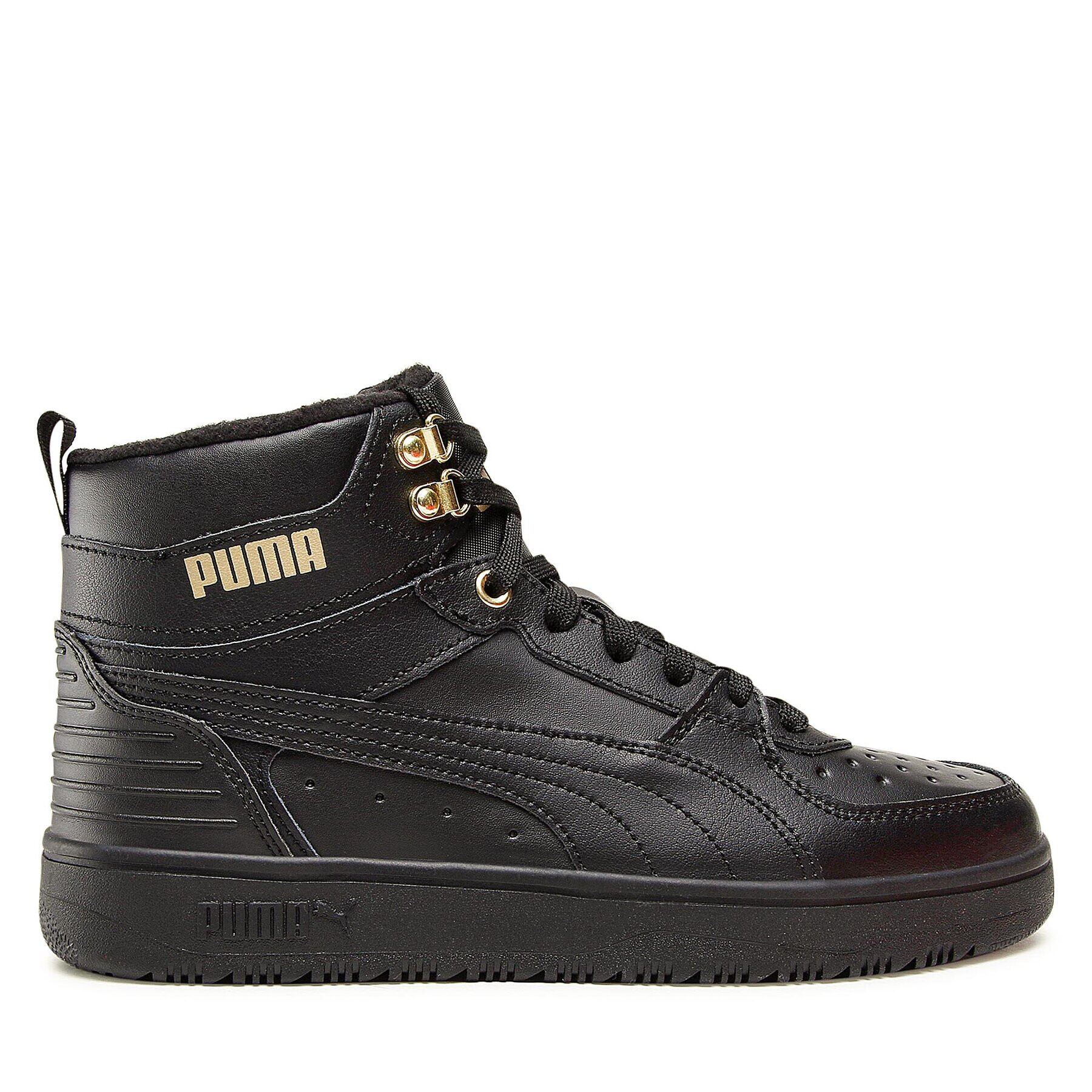 Puma Сникърси Rebound Rugged 387592 01 Черен - Pepit.bg