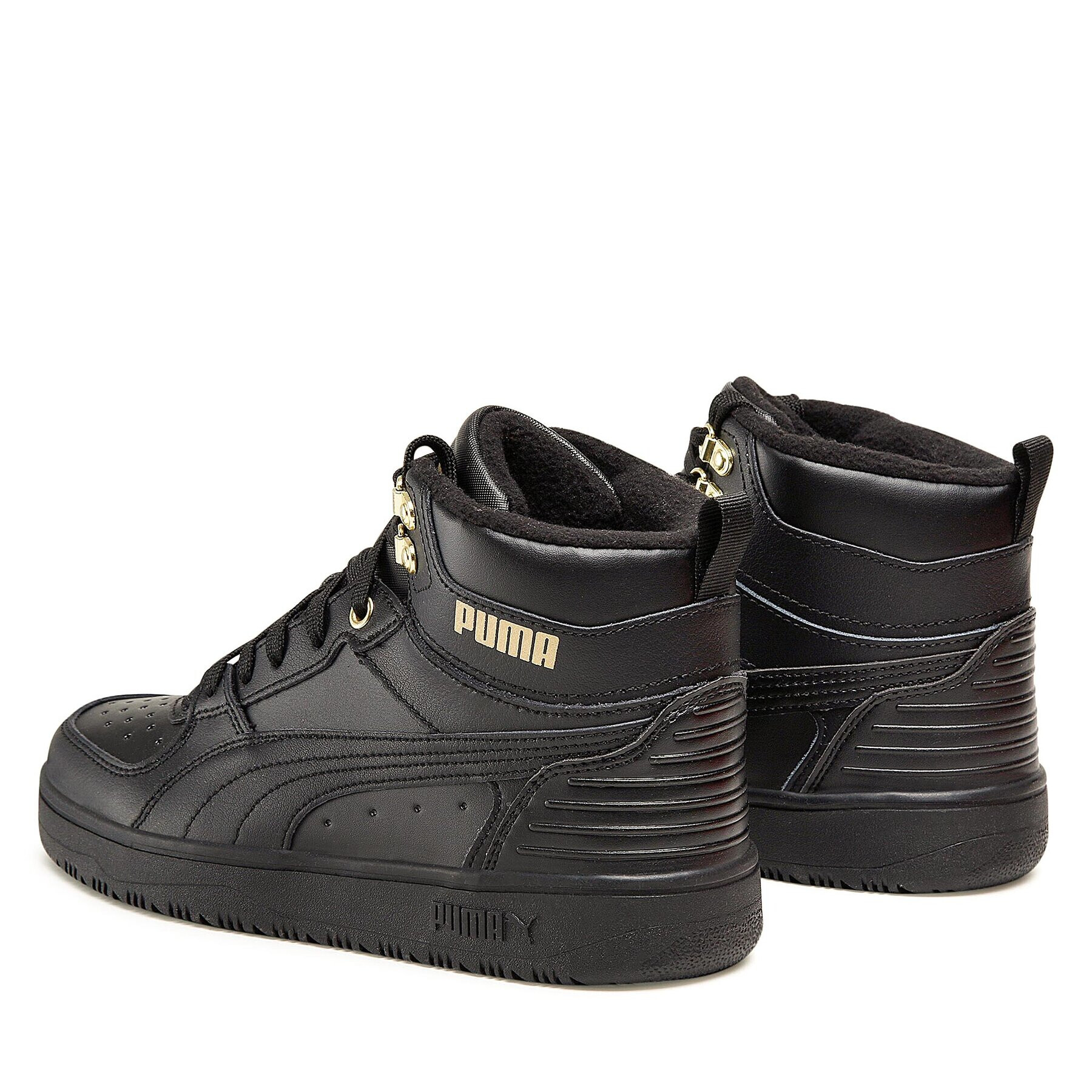 Puma Сникърси Rebound Rugged 387592 01 Черен - Pepit.bg