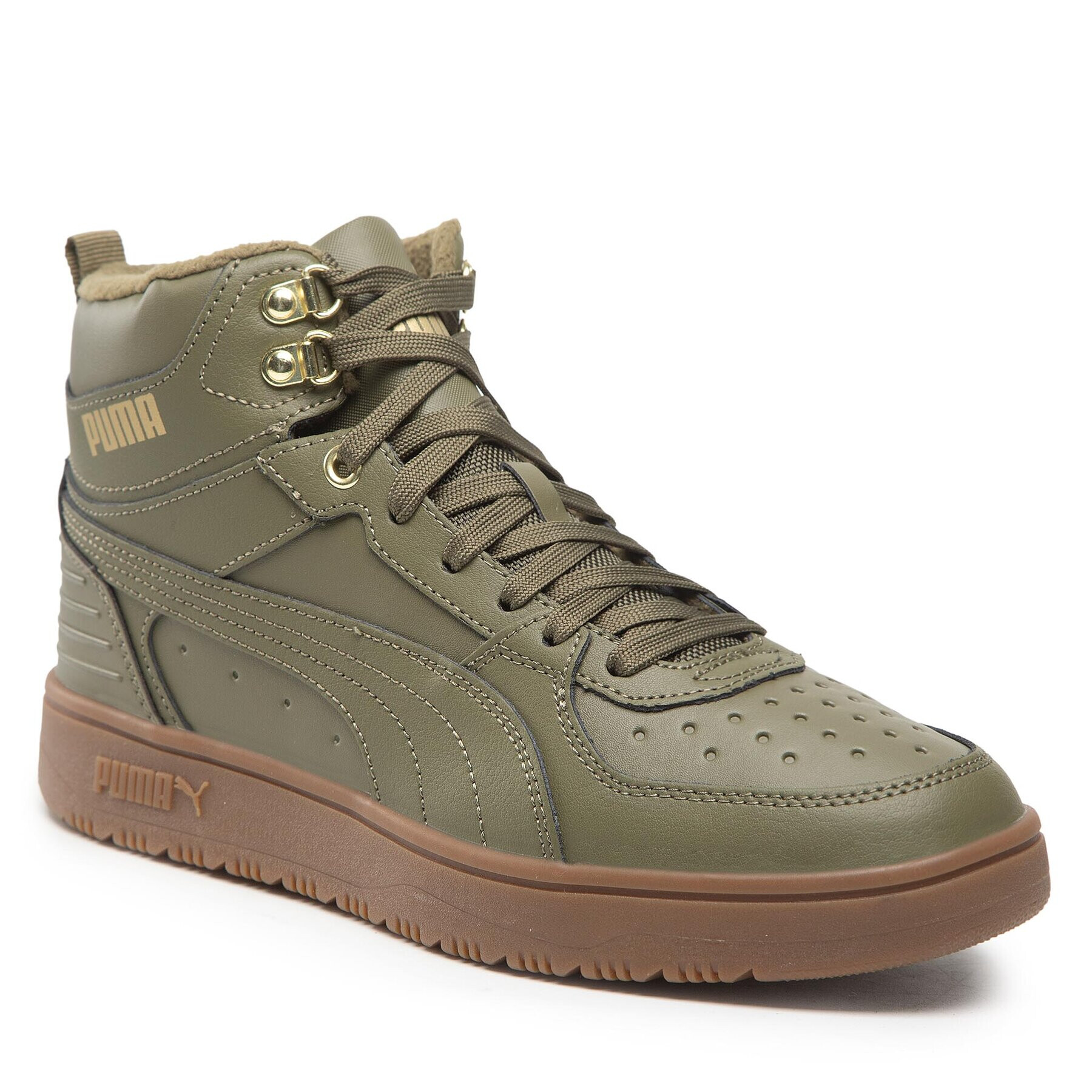 Puma Сникърси Rebound Rugged 387592 03 Зелен - Pepit.bg