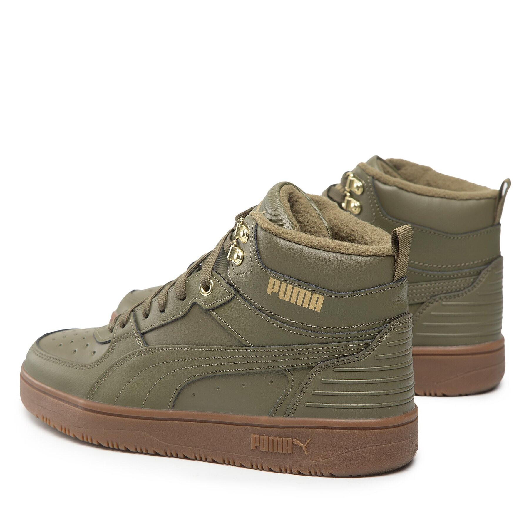 Puma Сникърси Rebound Rugged 387592 03 Зелен - Pepit.bg