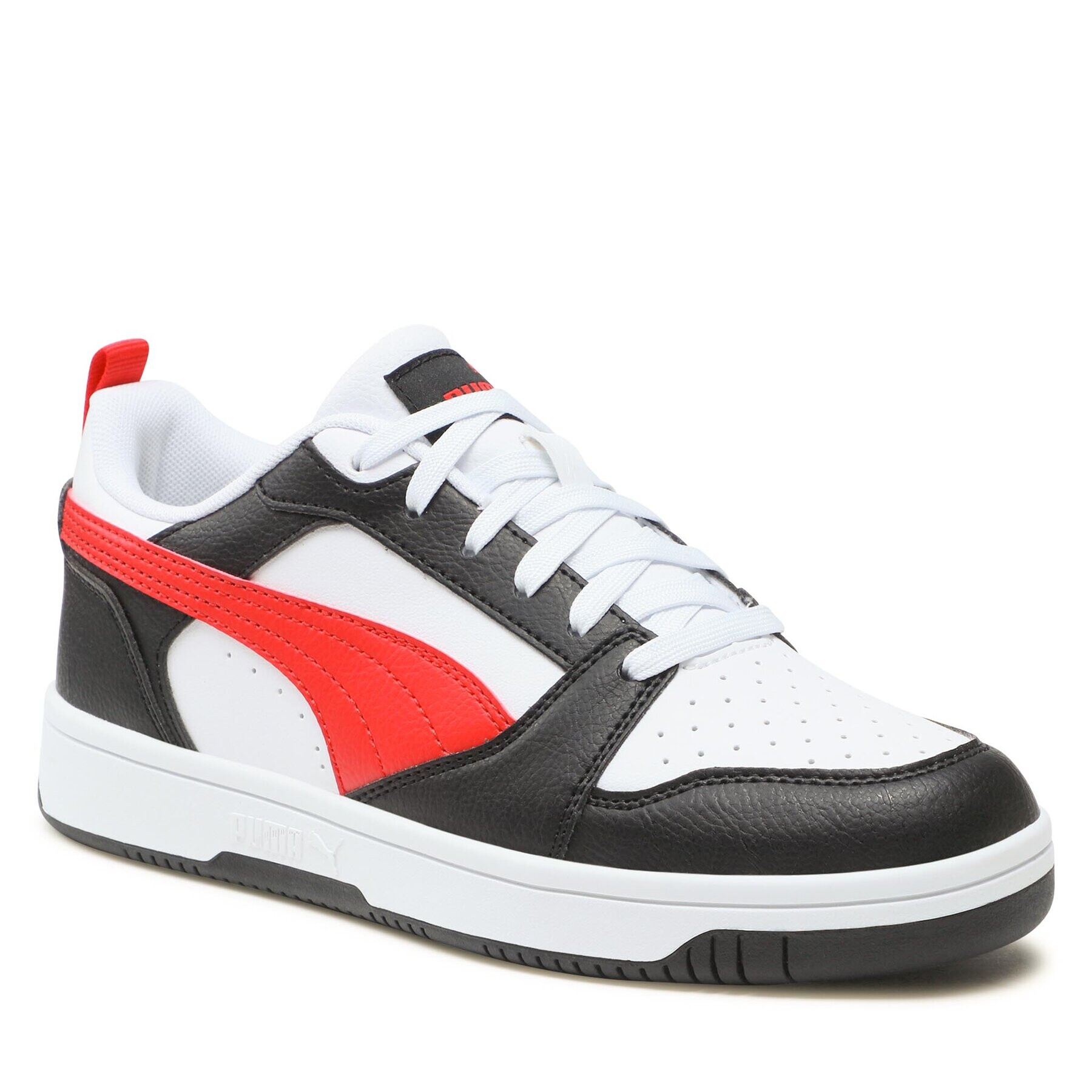 Puma Сникърси Rebound V6 Lo Jr 393833 04 Бял - Pepit.bg