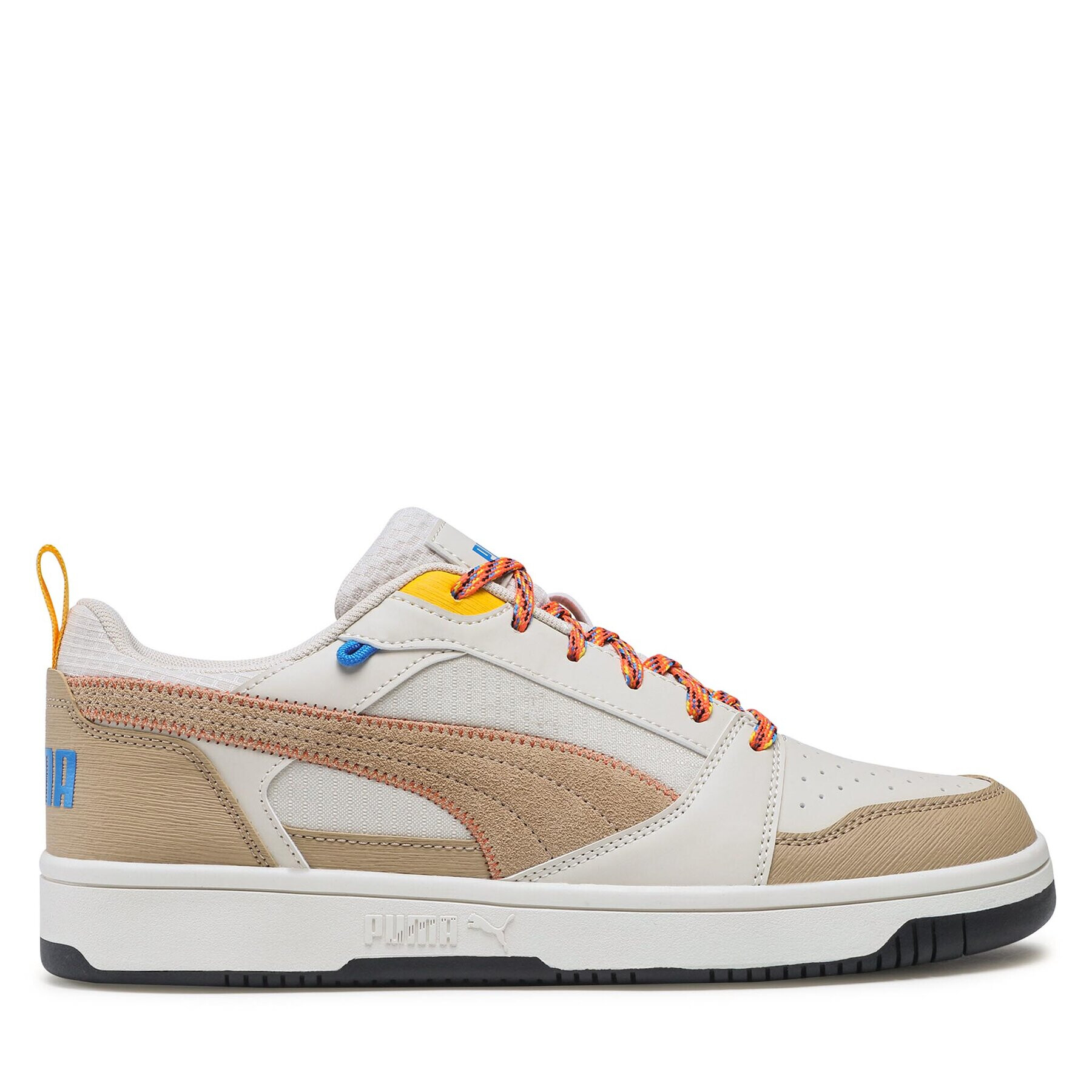 Puma Сникърси Rebound v6 Low Open 393581 02 Бял - Pepit.bg