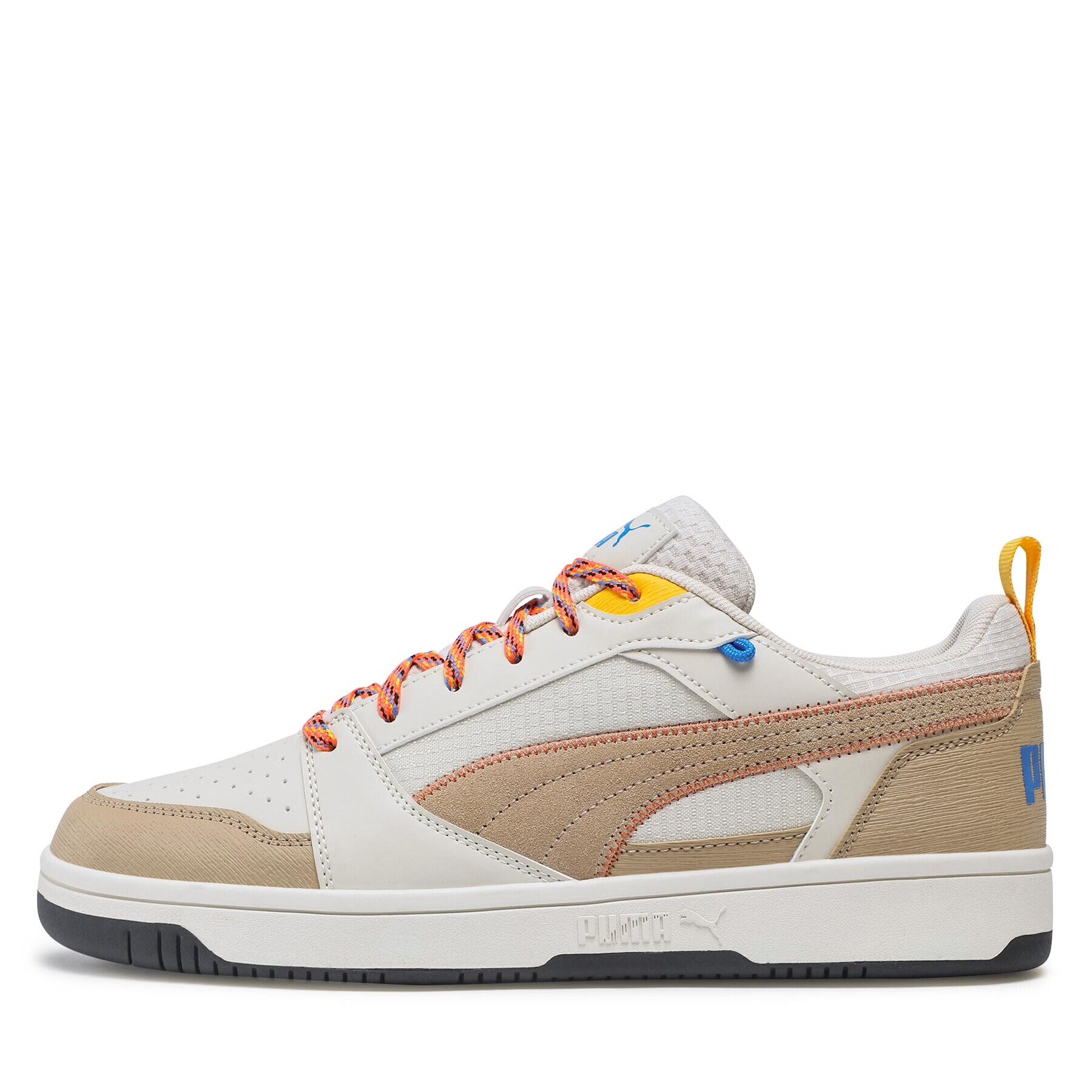 Puma Сникърси Rebound v6 Low Open 393581 02 Бял - Pepit.bg