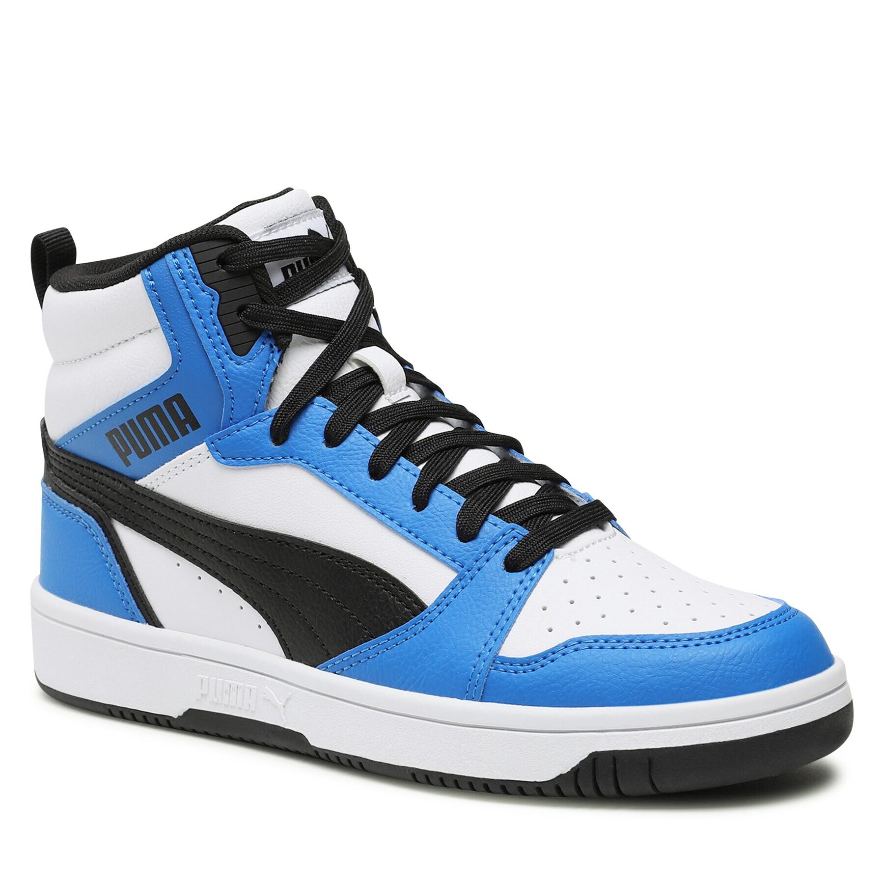 Puma Сникърси Rebound V6 Mid Jr 393831 06 Бял - Pepit.bg