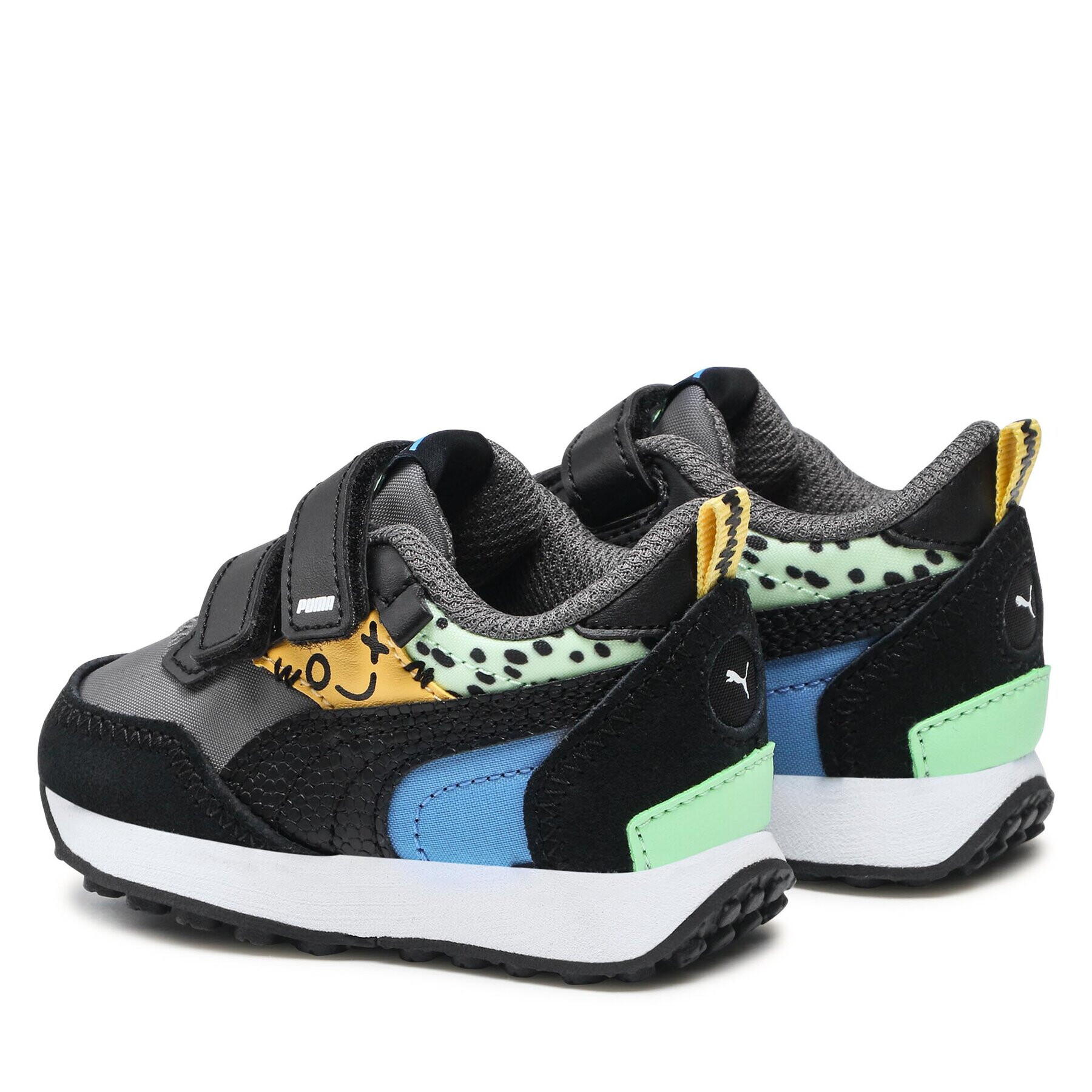 Puma Сникърси Rider FV Mix mtch V Inf 392587 02 Сив - Pepit.bg