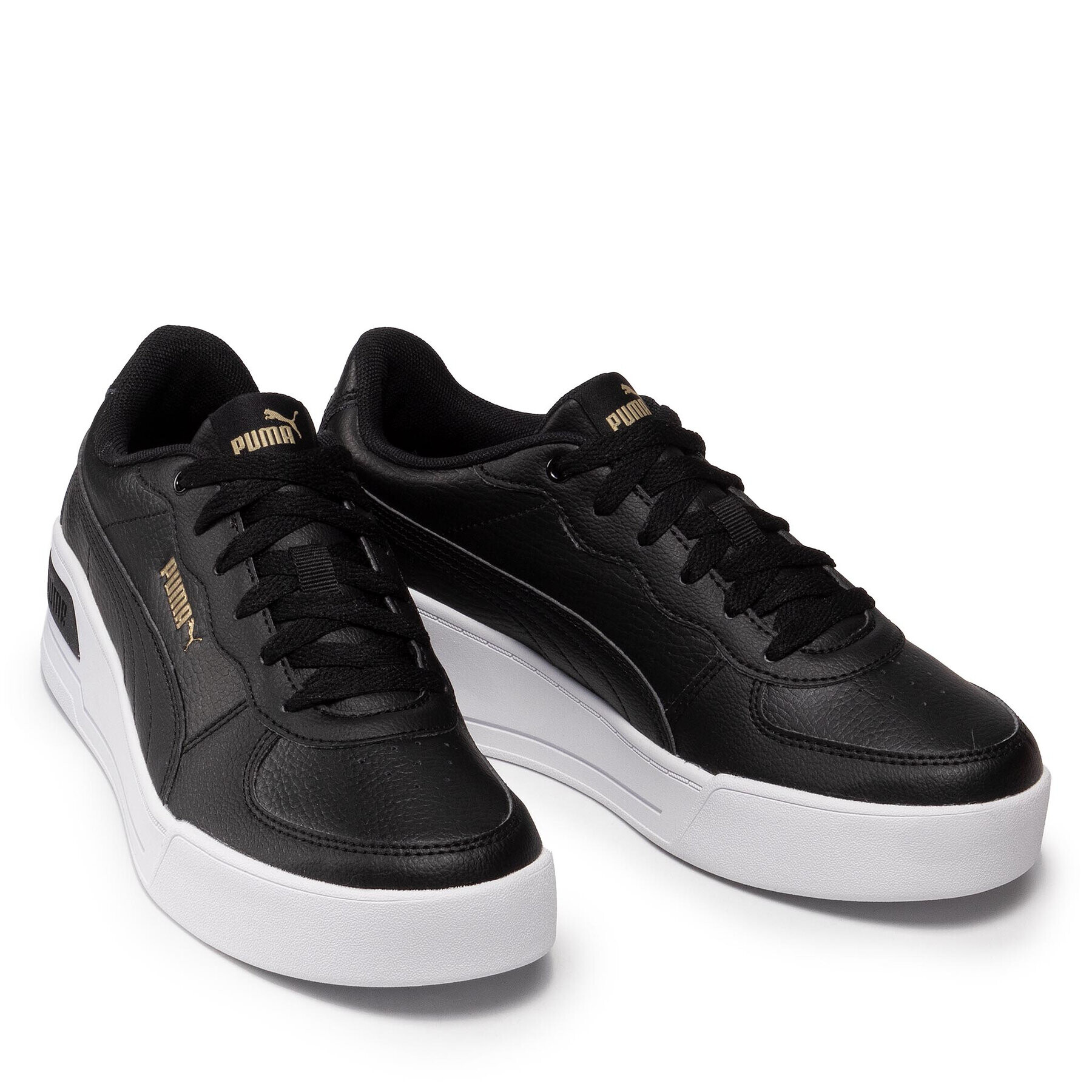 Puma Сникърси Skye Wedge 380750 02 Черен - Pepit.bg