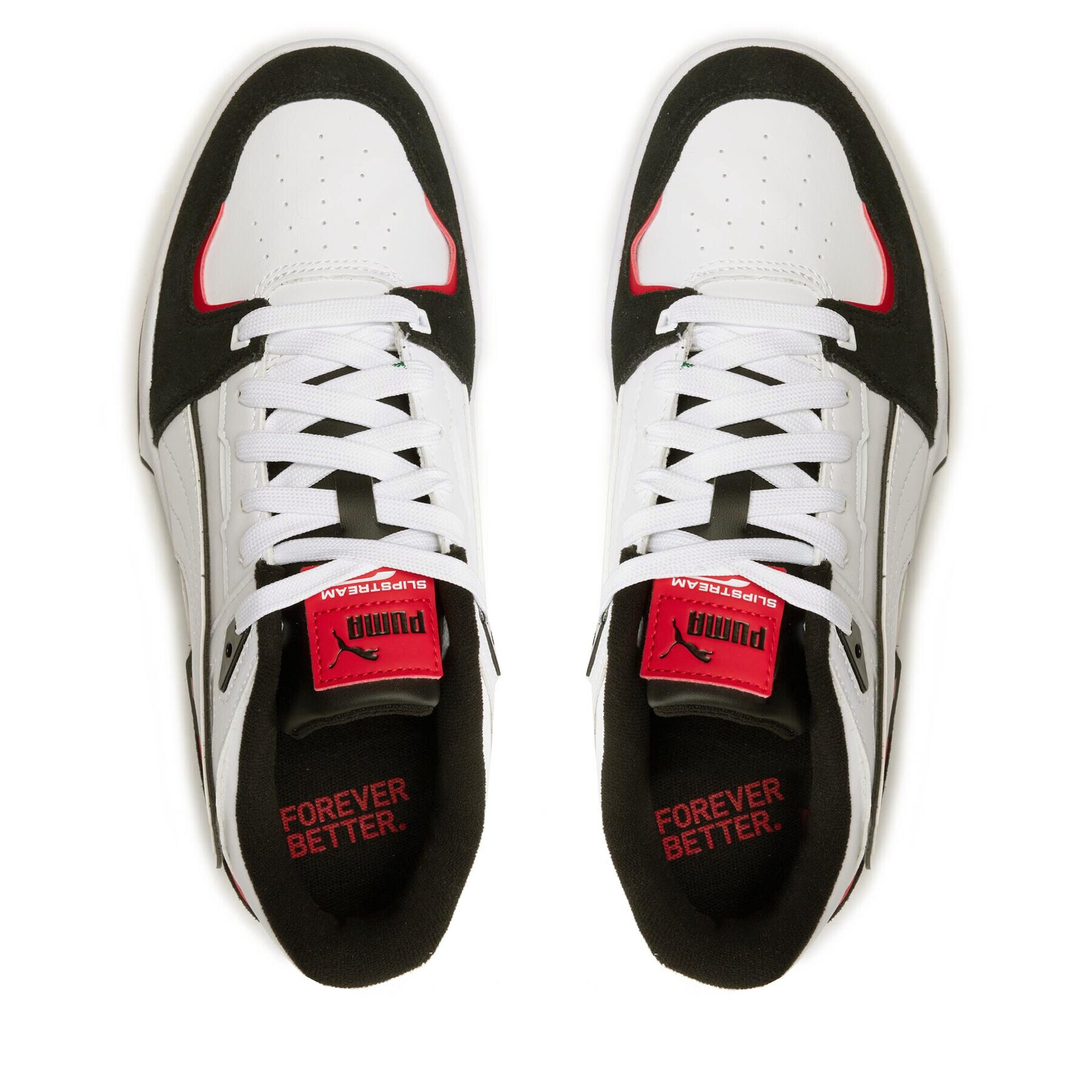 Puma Сникърси Slipstream Bball Mix 393787 01 Бял - Pepit.bg