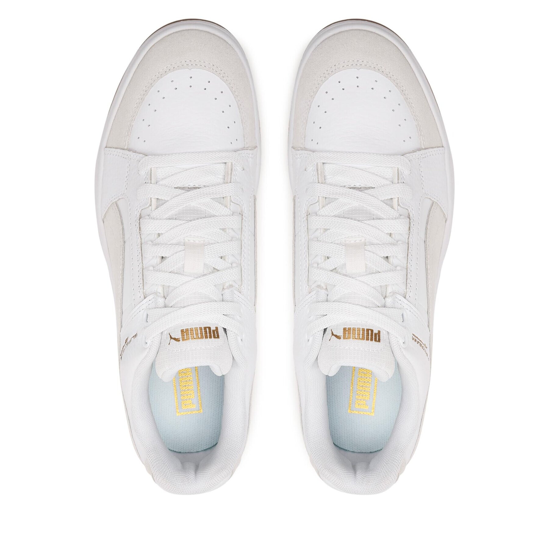 Puma Сникърси Slipstream Lo Suede Fs 385694 01 Бял - Pepit.bg