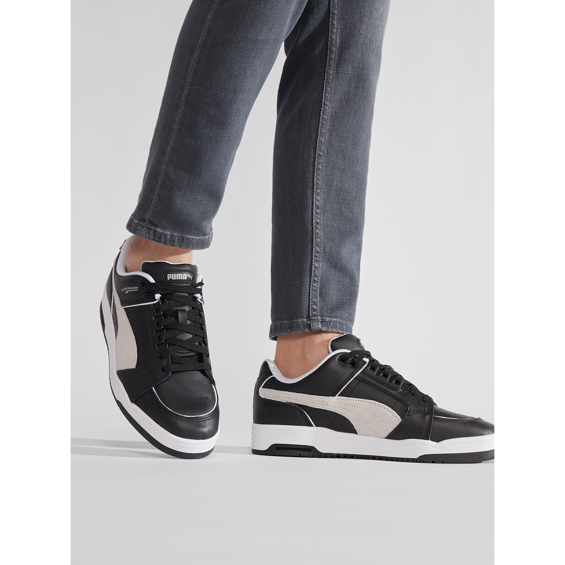 Puma Сникърси Slipstream Retro Sum 386528 03 Черен - Pepit.bg