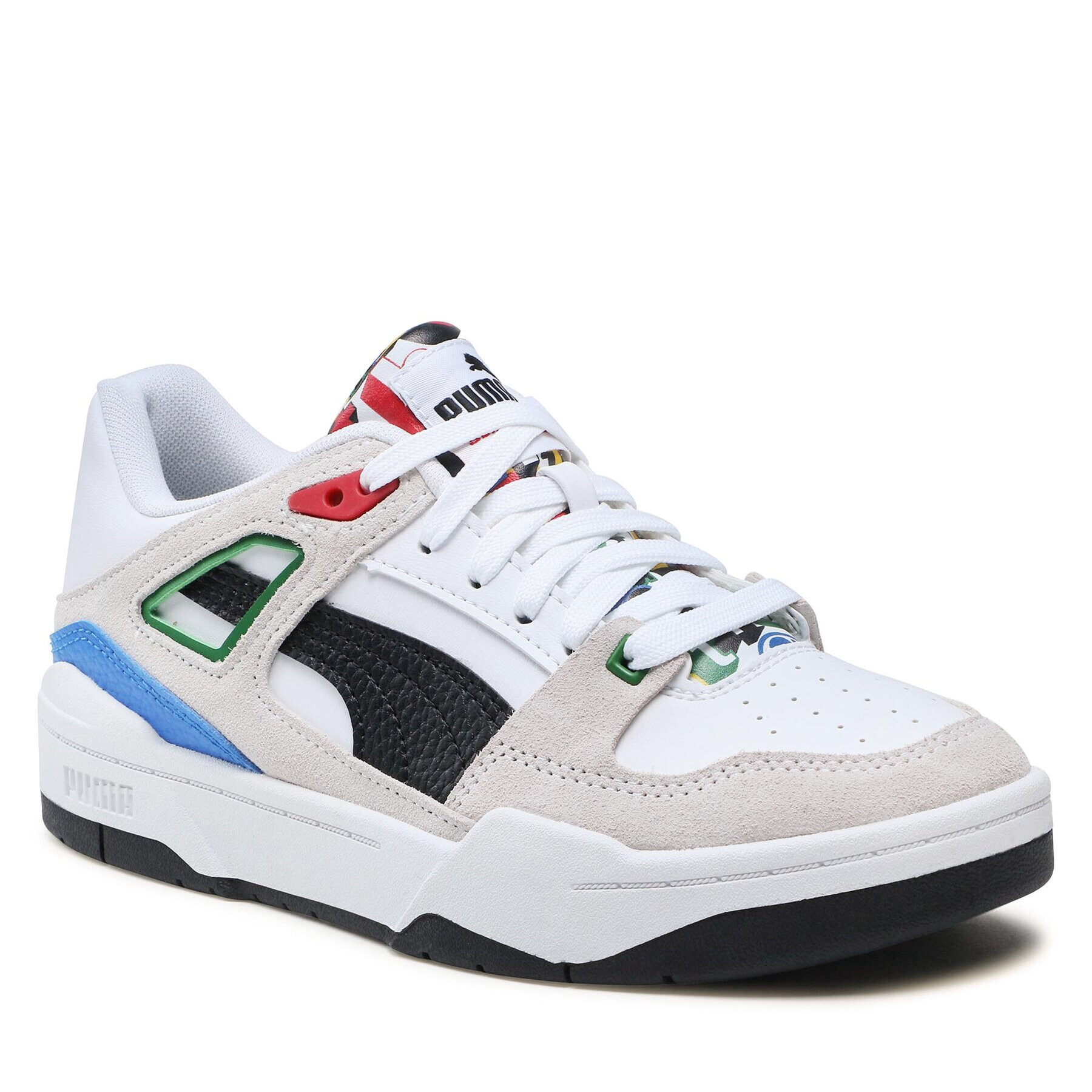 Puma Сникърси Slipstream Trash Talk Jr 394357 01 Бял - Pepit.bg