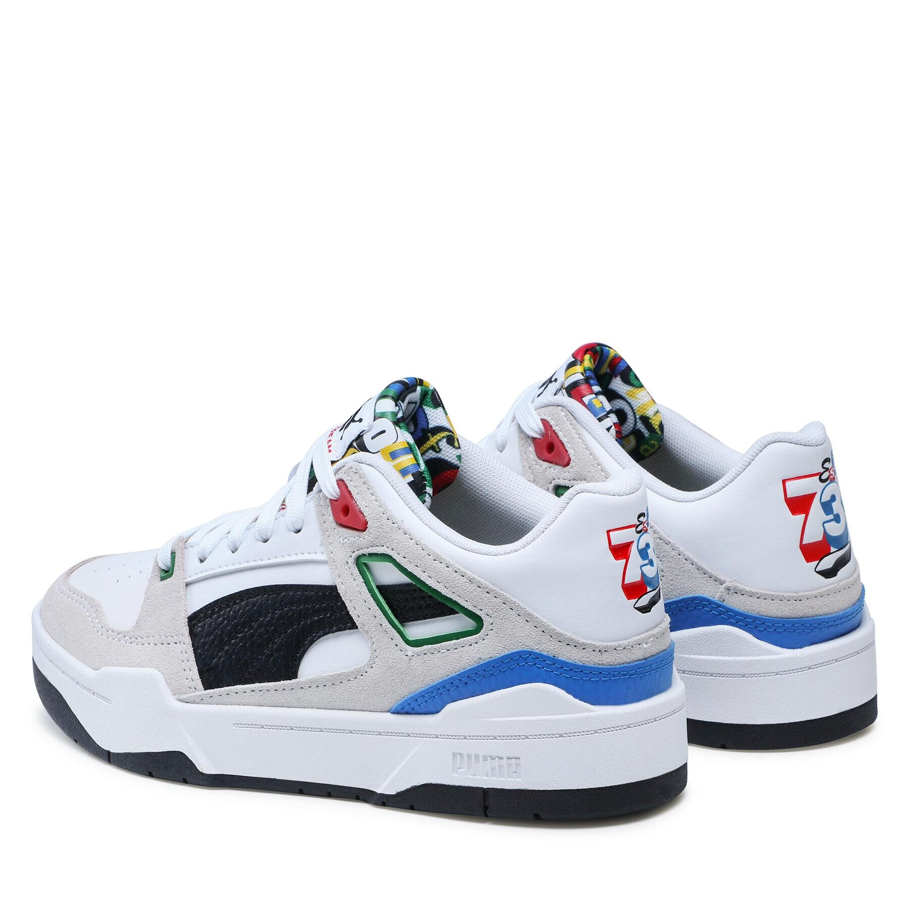 Puma Сникърси Slipstream Trash Talk Jr 394357 01 Бял - Pepit.bg