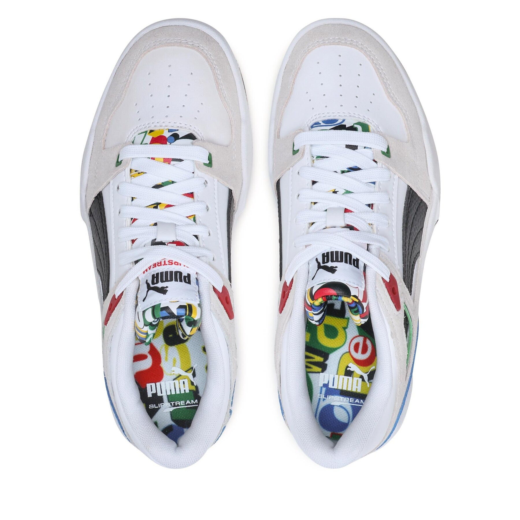 Puma Сникърси Slipstream Trash Talk Jr 394357 01 Бял - Pepit.bg