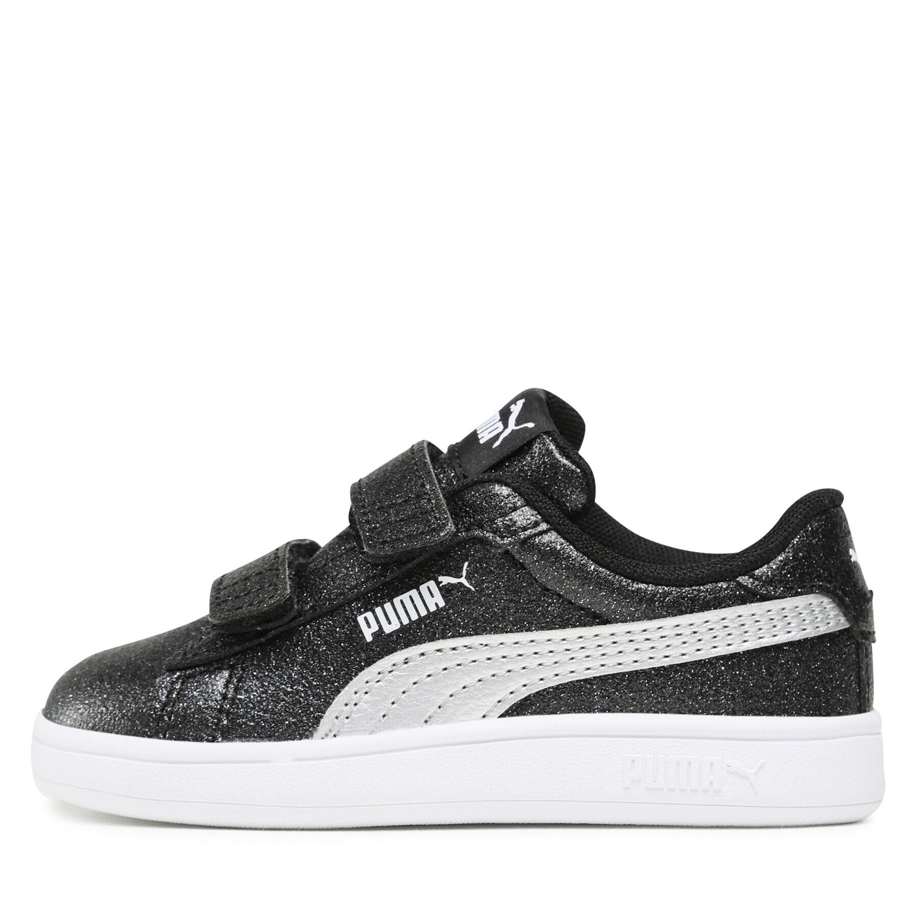 Puma Сникърси Smash 3.0 Glitz Glam V Inf 394688 03 Черен - Pepit.bg