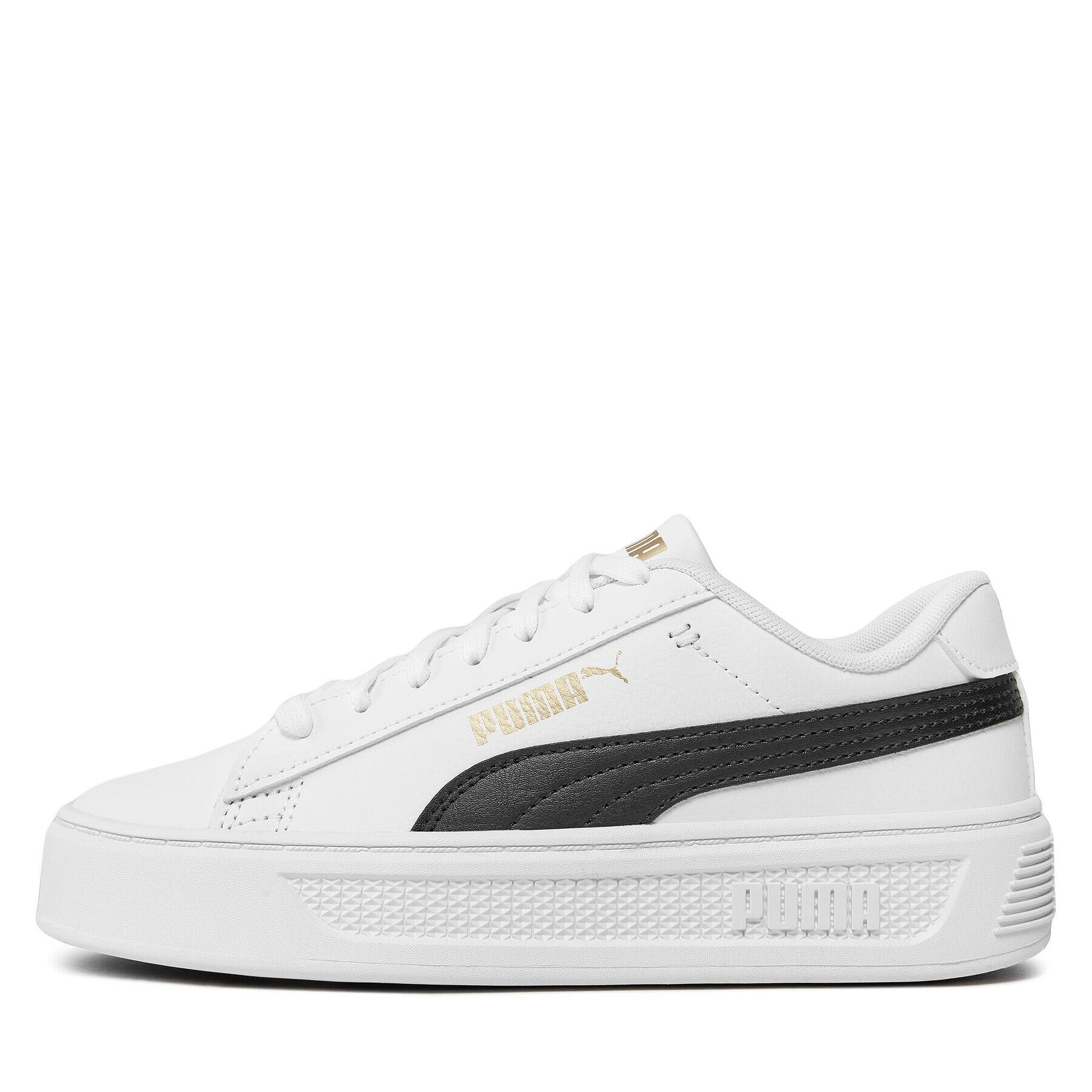 Puma Сникърси Smash Platform V3 39075804 Бял - Pepit.bg